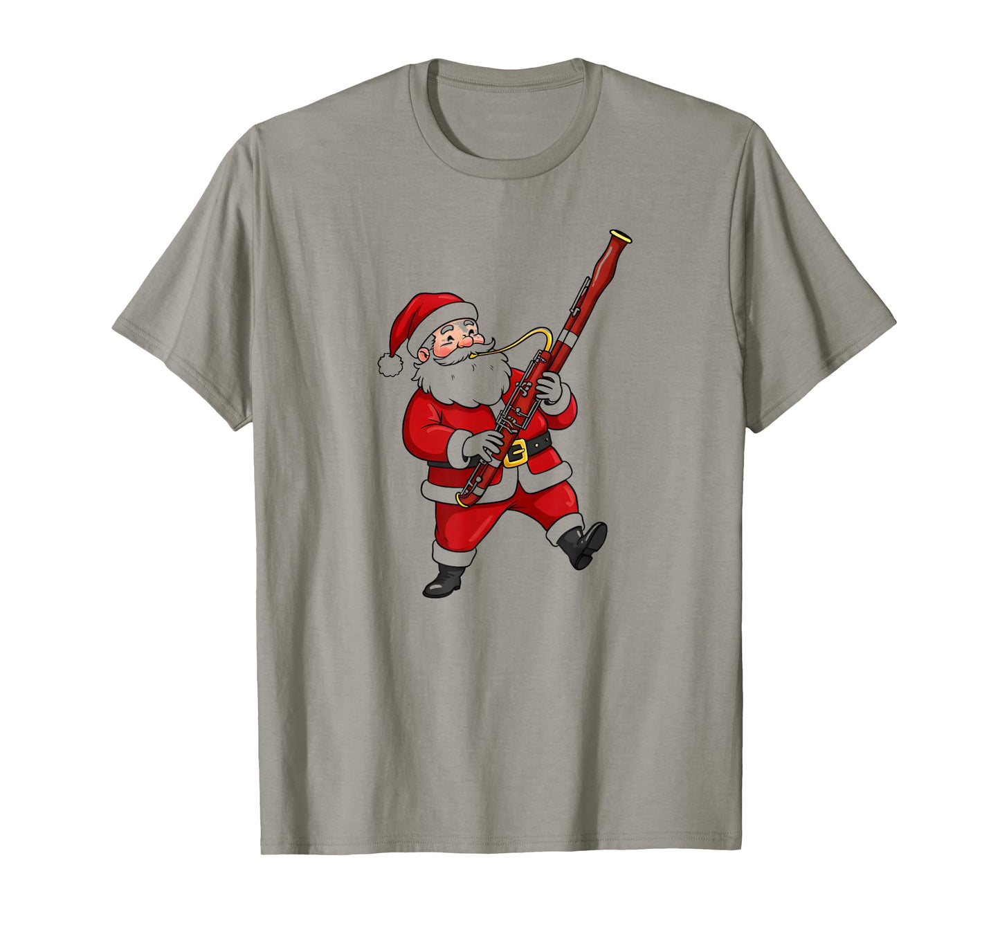 Christmas Bassoon Player Cute Santa Xmas Boys Girls Men Kids T-Shirt
