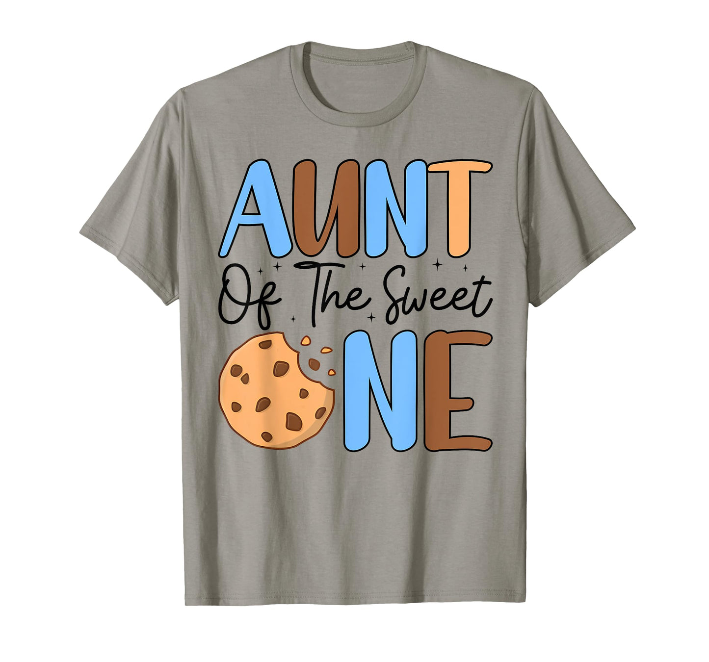 Aunt Of The Sweet One Cookies & Milk 1st Birthday Family T-Shirt