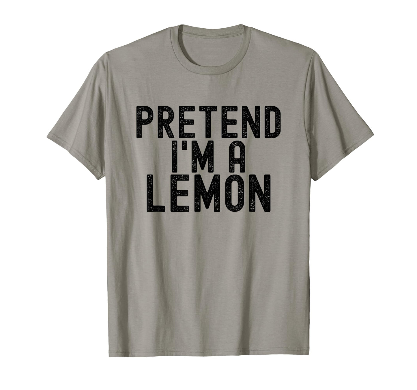Pretend I'm A Lemon Funny Halloween Costume Men Women Kids T-Shirt