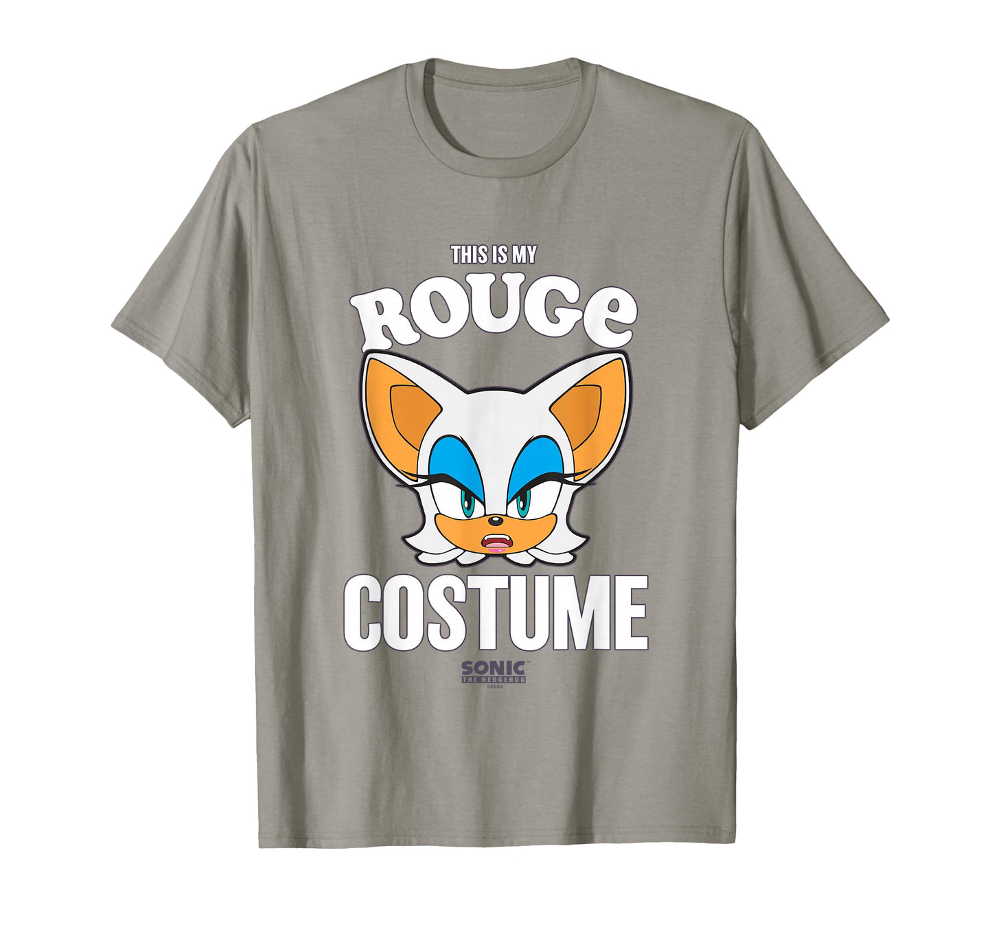 Sonic The Hedgehog Halloween This Is My Rouge Costume T-Shirt