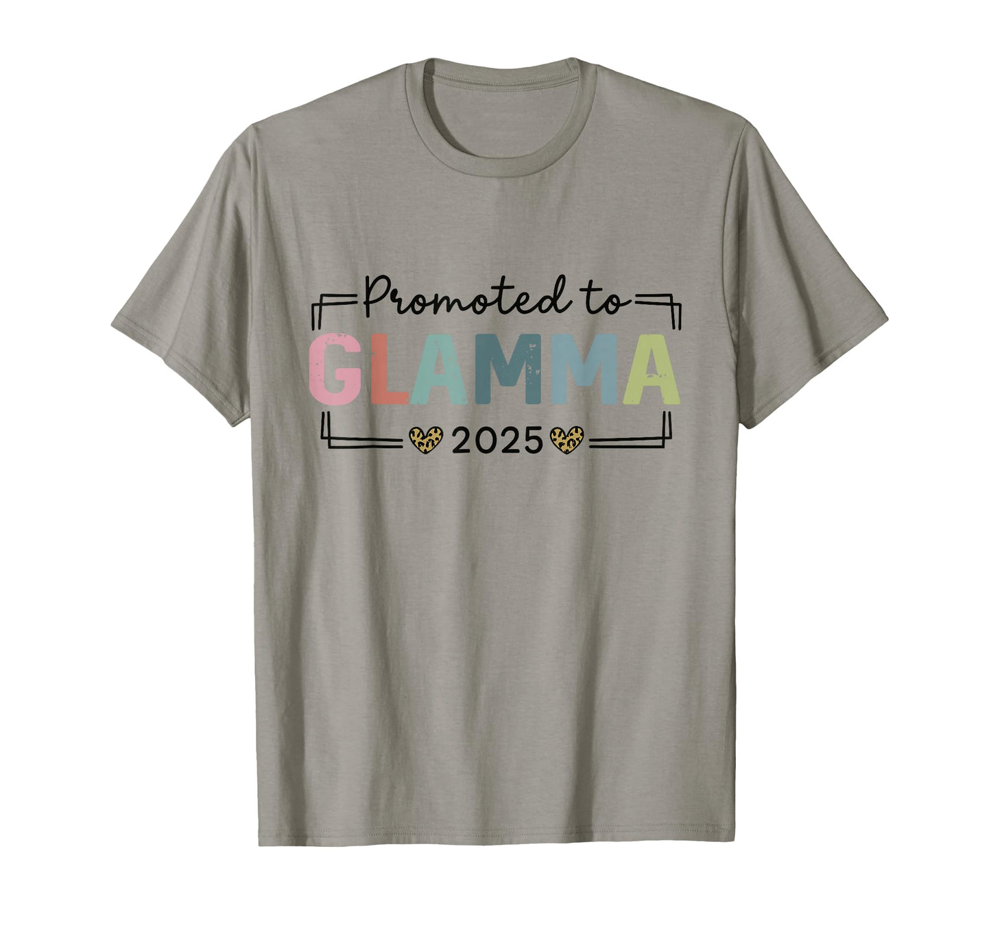 Retro Vintage Promoted to Glamma 2025 Family T-Shirt