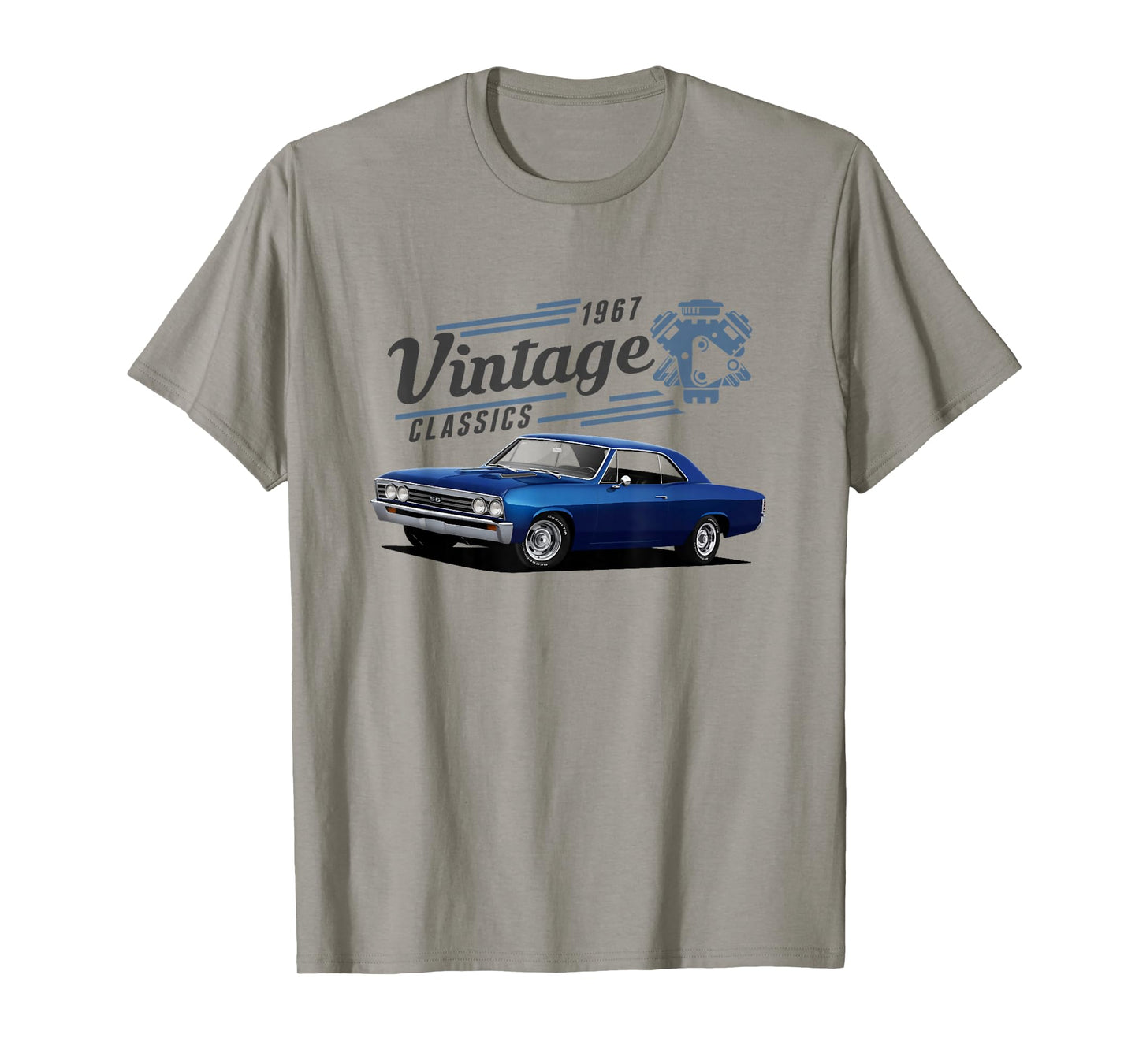 1967 67 Chevelle SS Trending Chevys Vintage Muscle Car T-Shirt