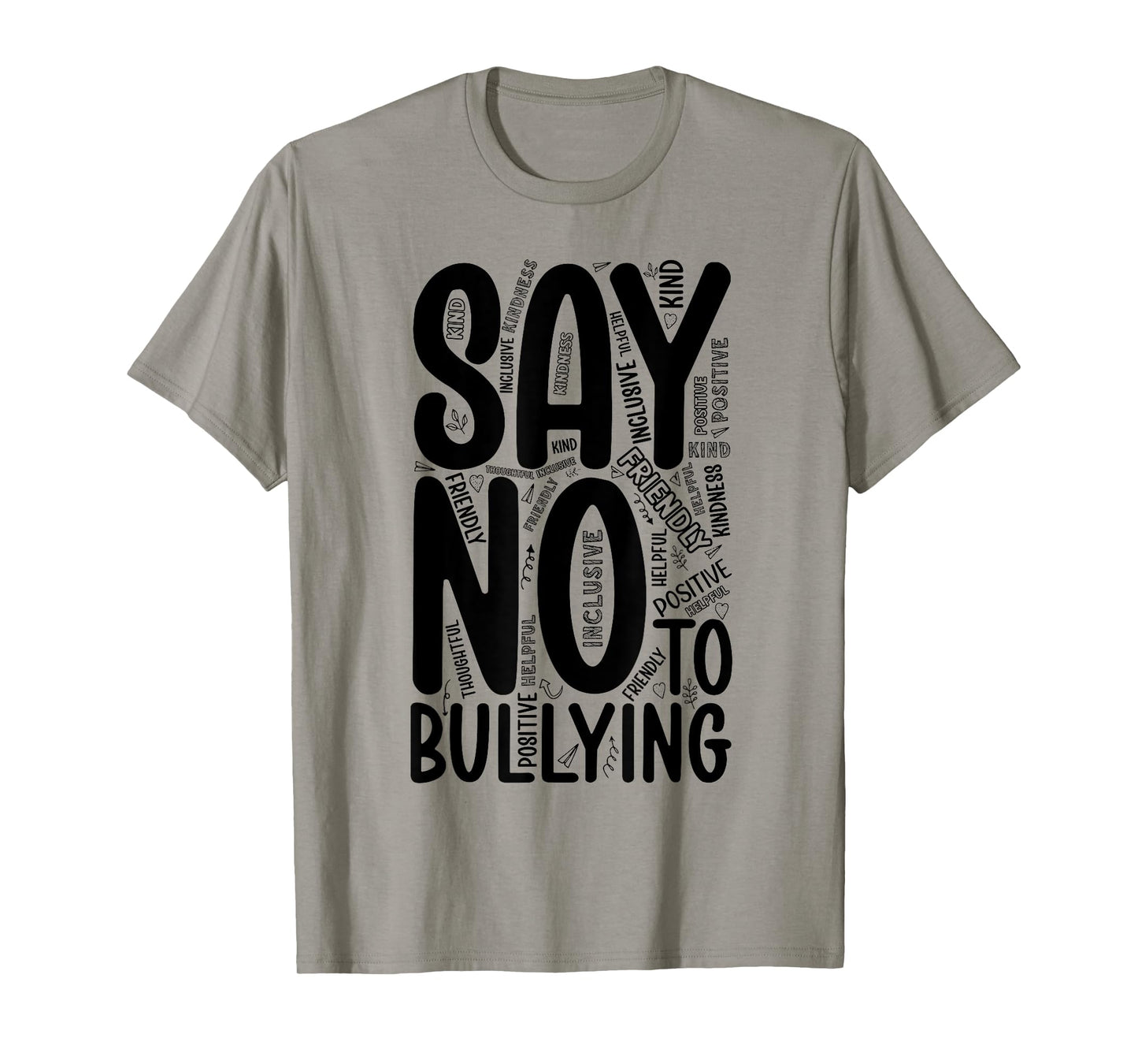 Say No To Bullying Unity Day Orange Anti Bullying Kindness T-Shirt