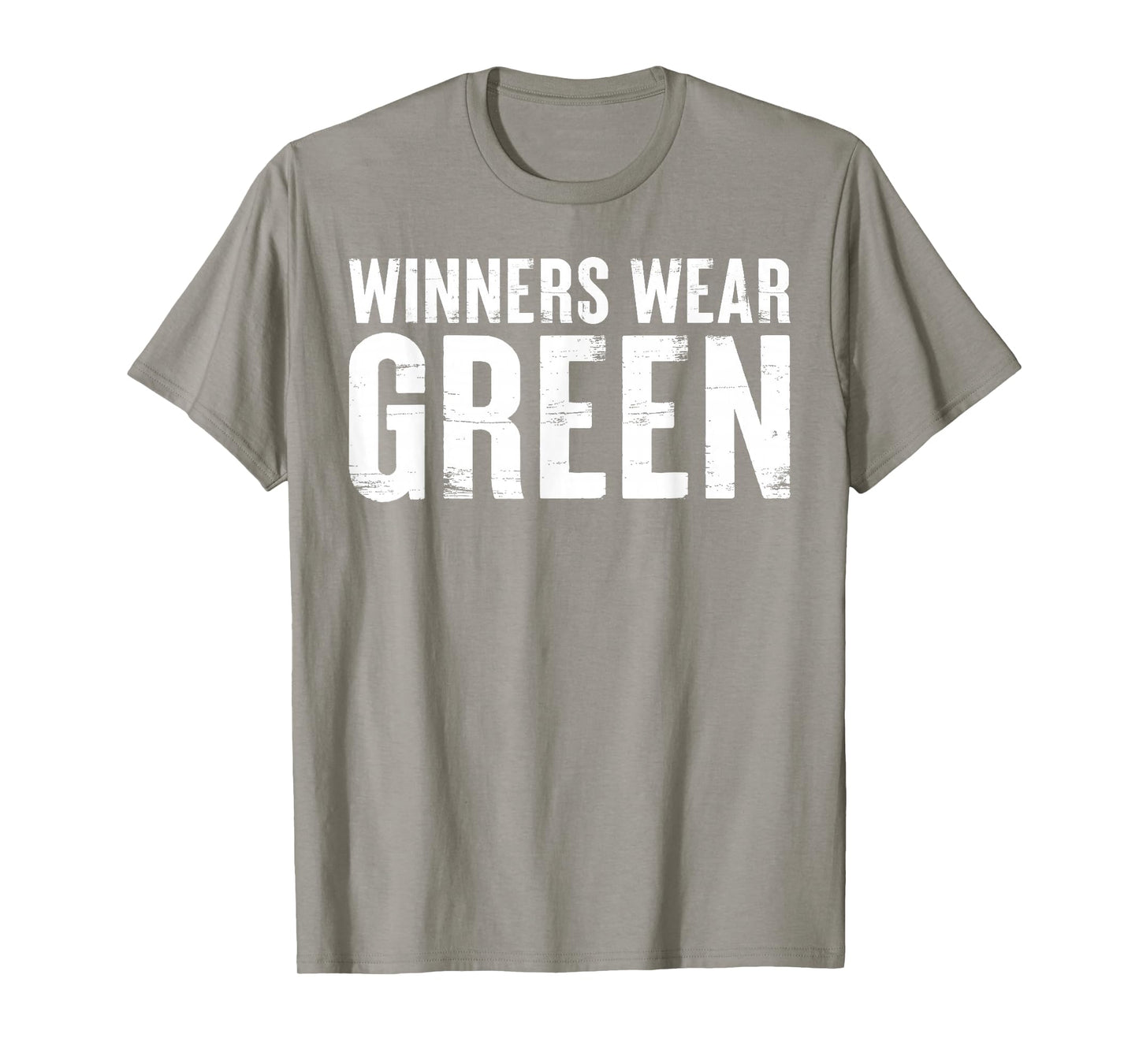 Winners Wear Green Color War Game Wear Team Spirit Camp T-Shirt
