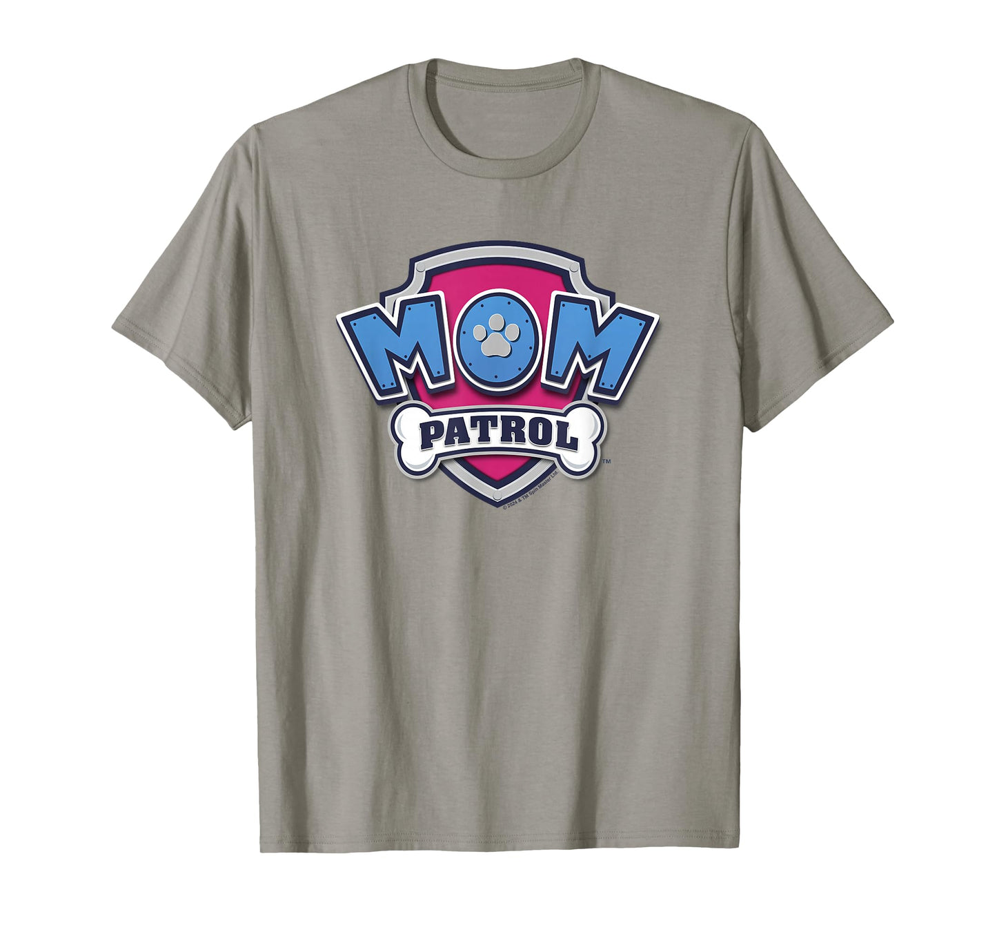 PAW Patrol Mother's Day Mom Patrol Badge T-Shirt