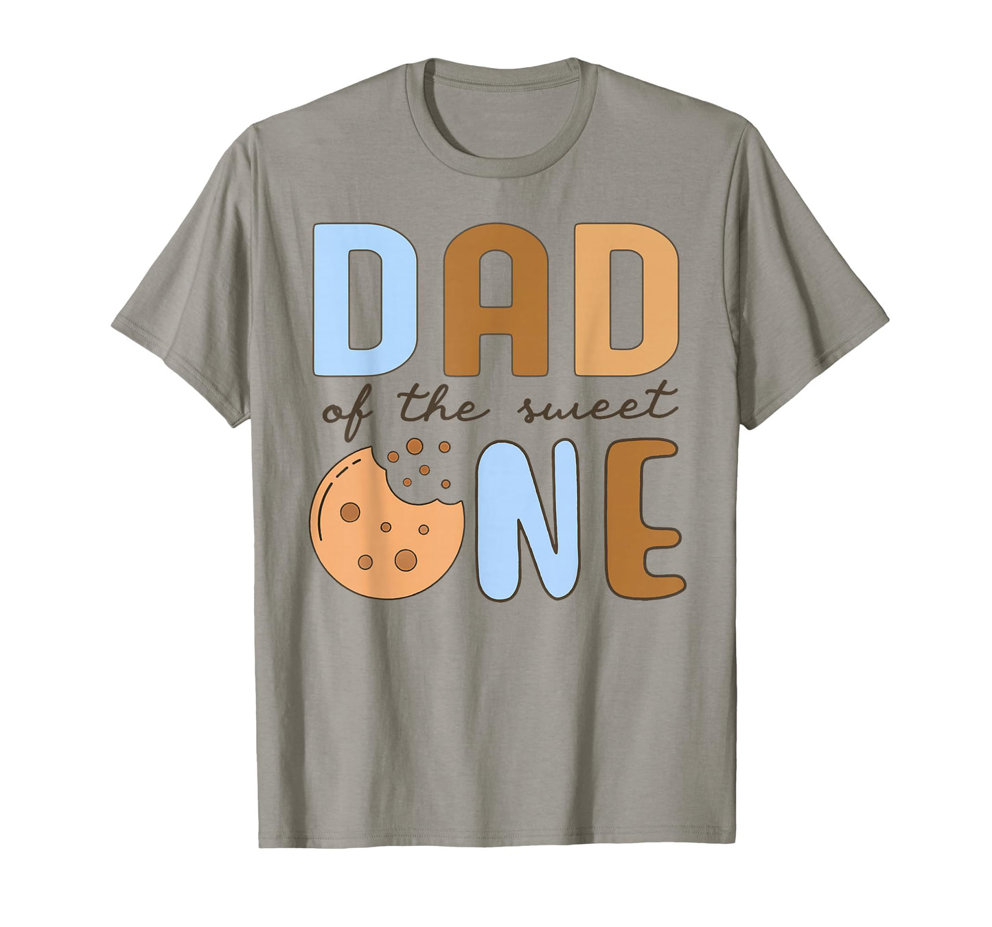 Dad Of The Sweet One Cookies and Milk 1st Birthday Party T-Shirt