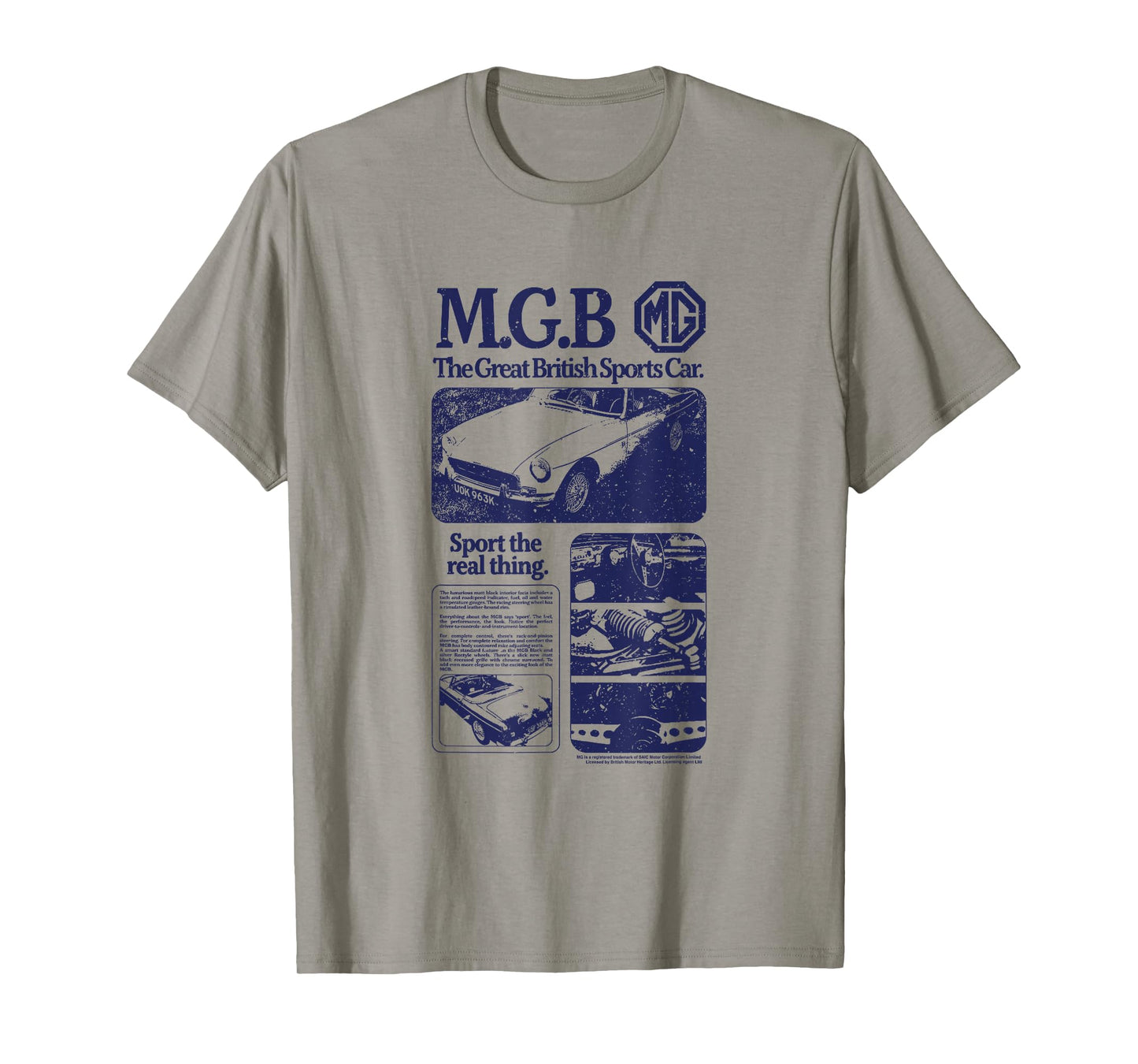 MG MGB Sports Car Promo Ad T-Shirt