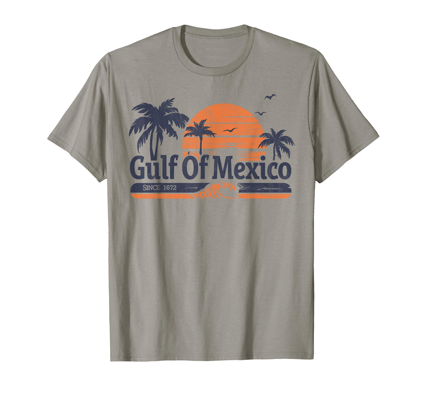 Gulf of Mexico 1672 retro Gulf of Mexico forever T-Shirt