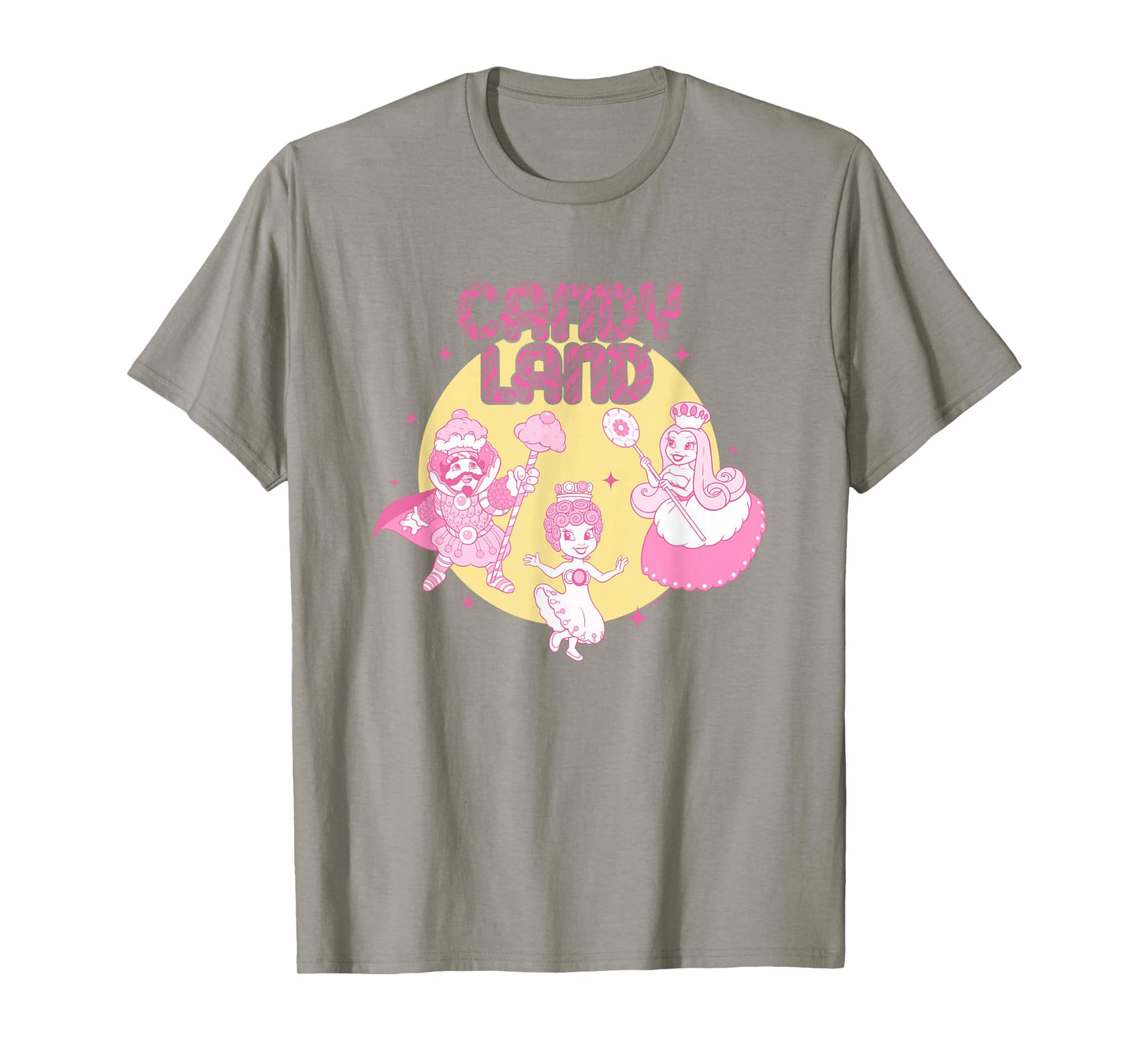 Candy Land King Kandy Princess Lolly Frostine Retro Big Logo T-Shirt