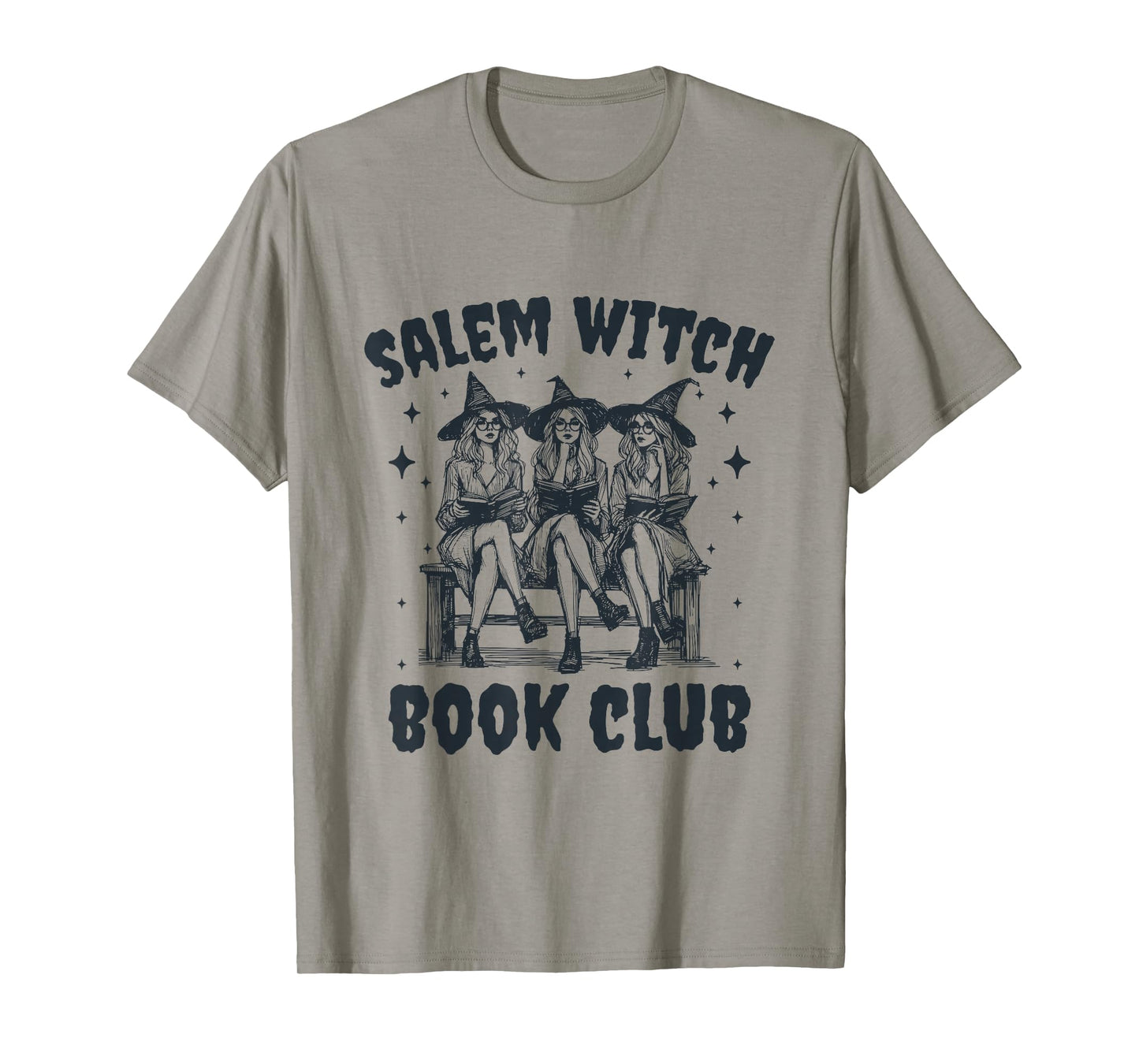 Salem Witch Book Club Retro Witches Reading T-Shirt