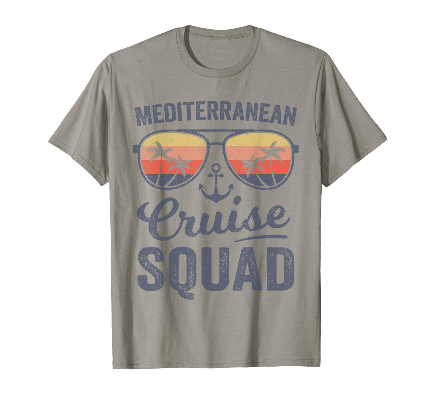 Mediterranean Cruise Squad 2025 Europe Family Matching T-Shirt