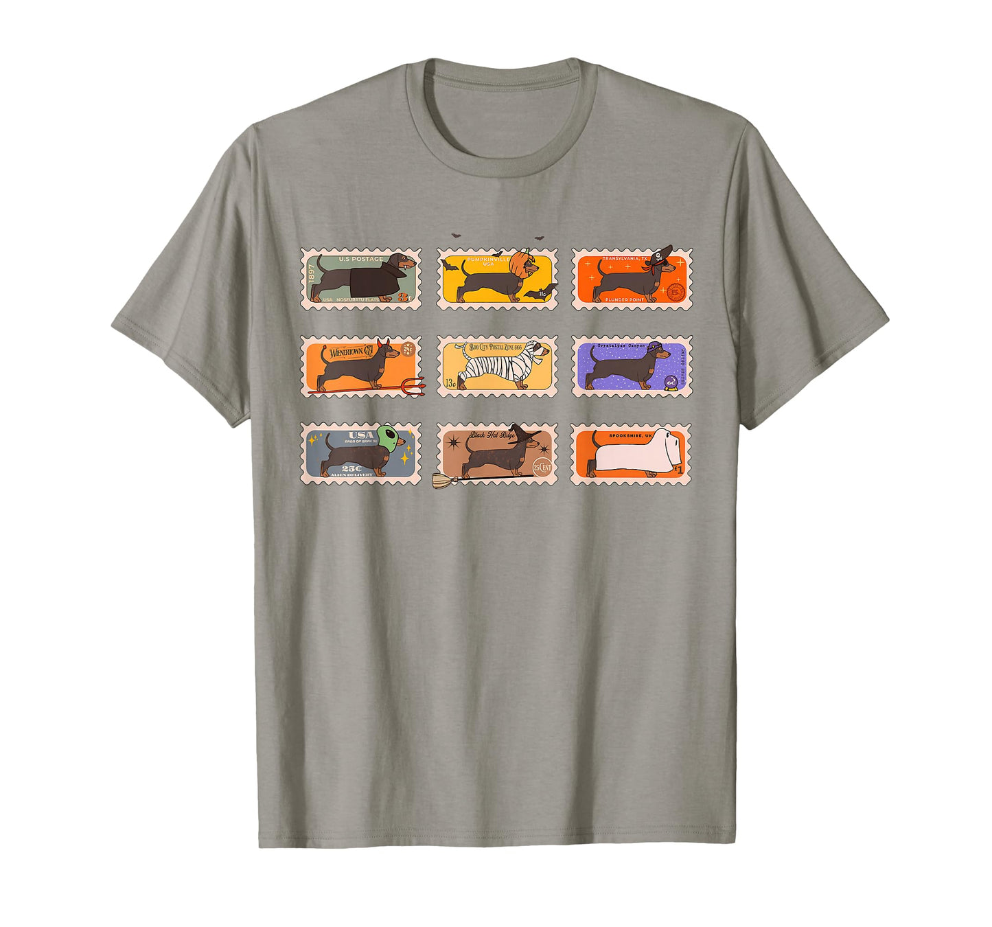 Dachshund Happy Halloweiner Funny Halloween Dogs Lover T-Shirt