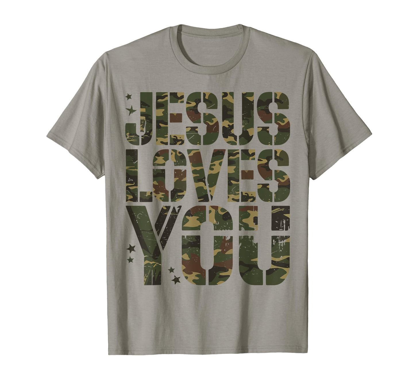 Camo Jesus Love You Funny Christian God Save Son Boy Toddler T-Shirt