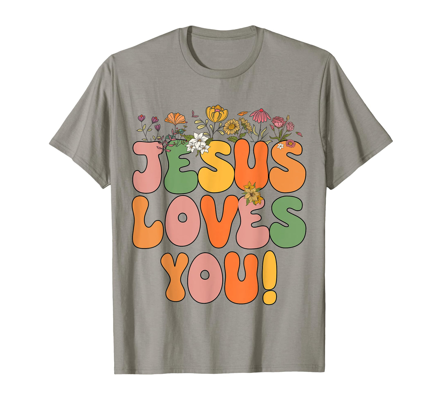 Toddler Jesus Loves You Christian Women Girls I Heart God T-Shirt