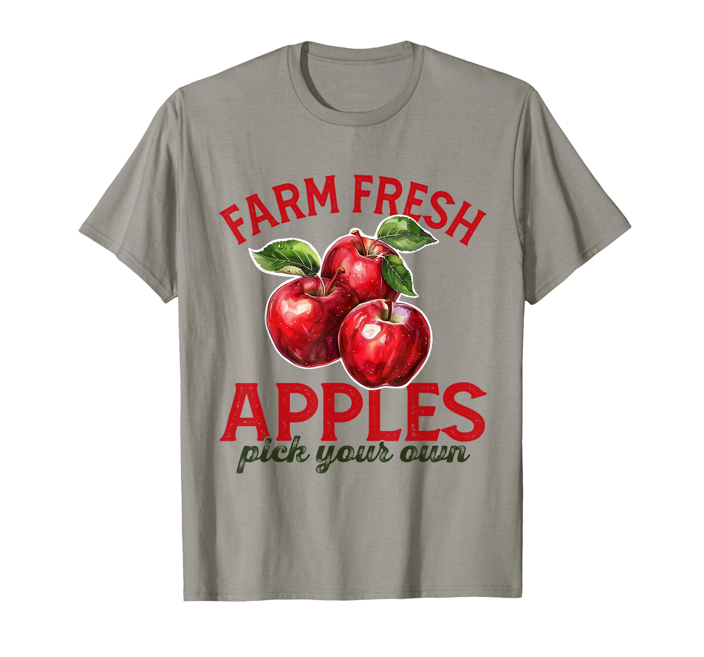 Apple Picking Farm Fresh Apples Farmer Apple Orchard Harvest T-Shirt