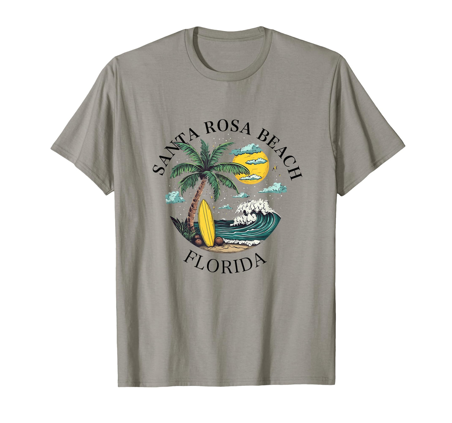 Santa Rosa Beach Florida Souvenir Walton County T-Shirt