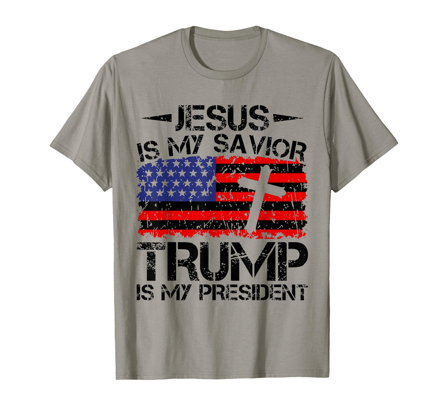 Jesus is my Savior Trump is my President, Trump 2024 T-Shirt