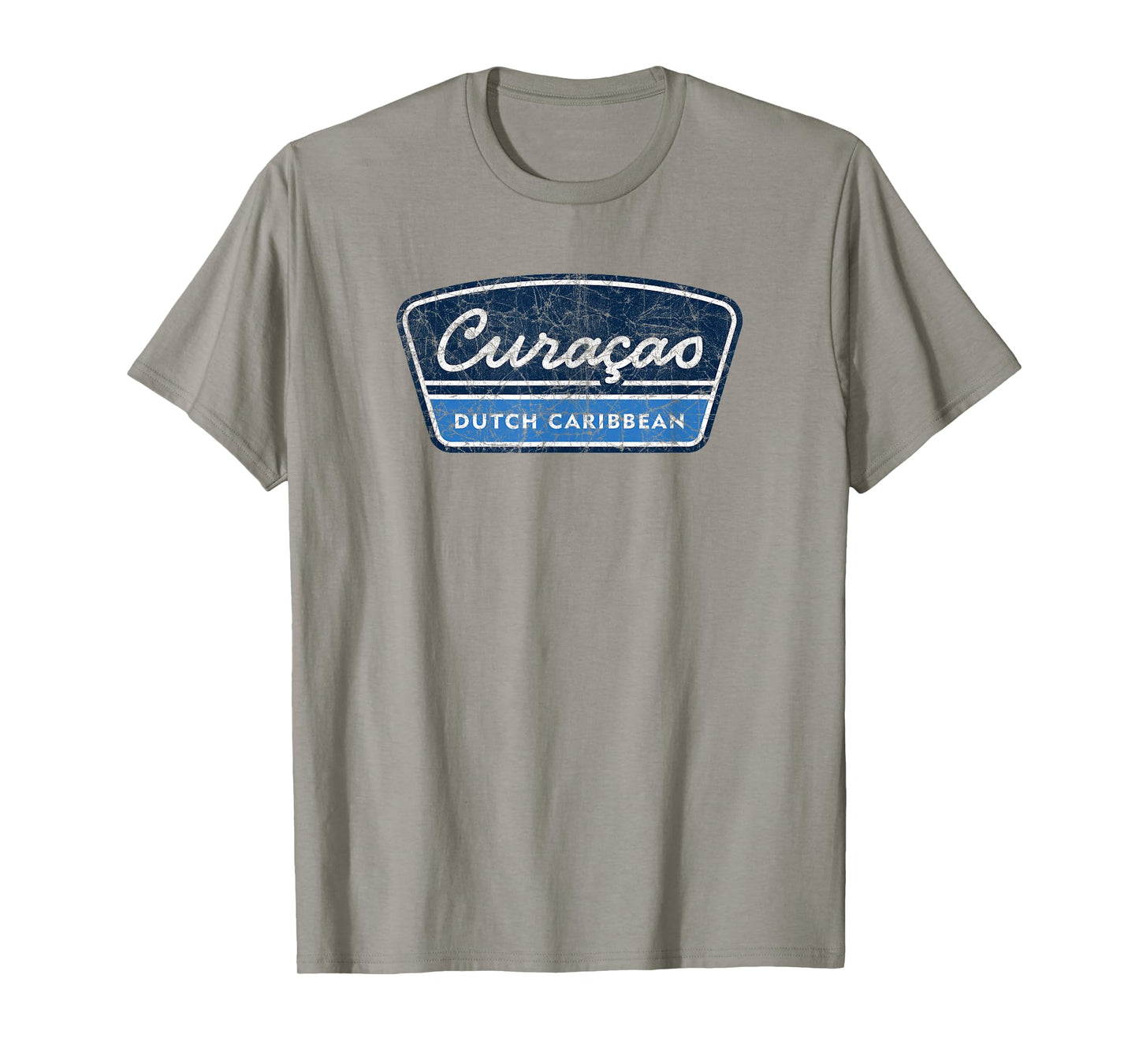 Vintage Curacao Dutch Caribbean Souvenir Mens Womens Retro T-Shirt