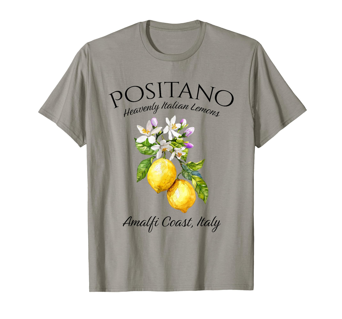 Positano Amalia Coast Italian Lemons Italy T-Shirt