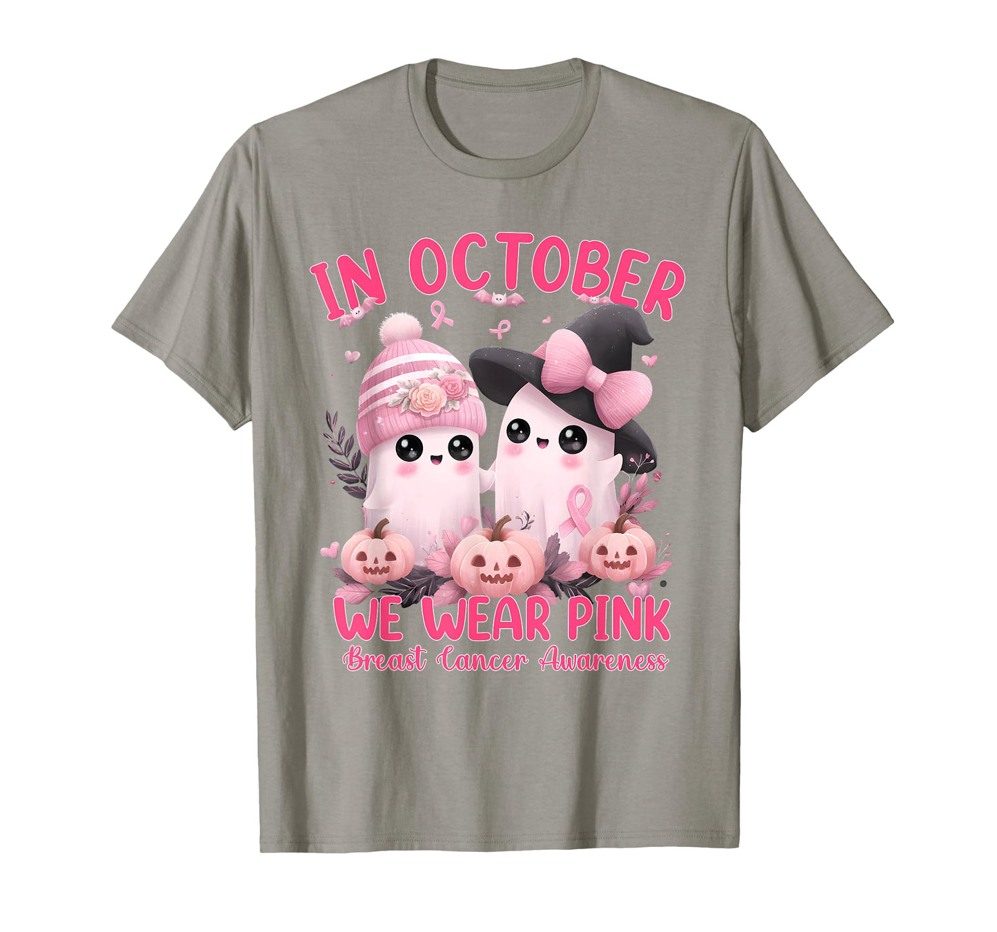 in October We Wear Pink T-Shirt