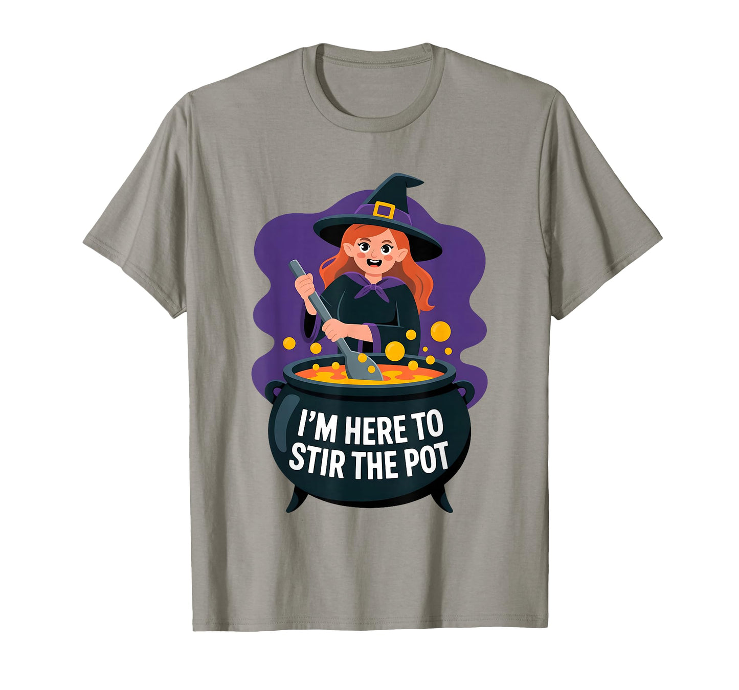 I'm Here to Stir The Pot Funny Cooking Lover Pun Men Women T-Shirt