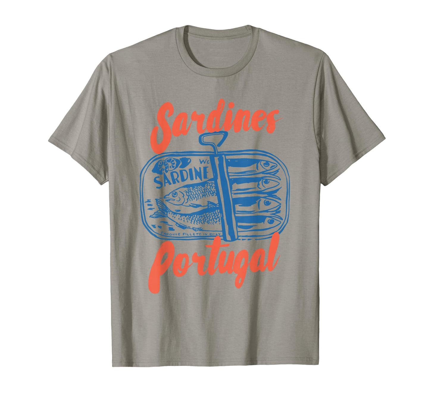 Sardines Tinned Fish Retro Graphic For Men Women T-Shirt