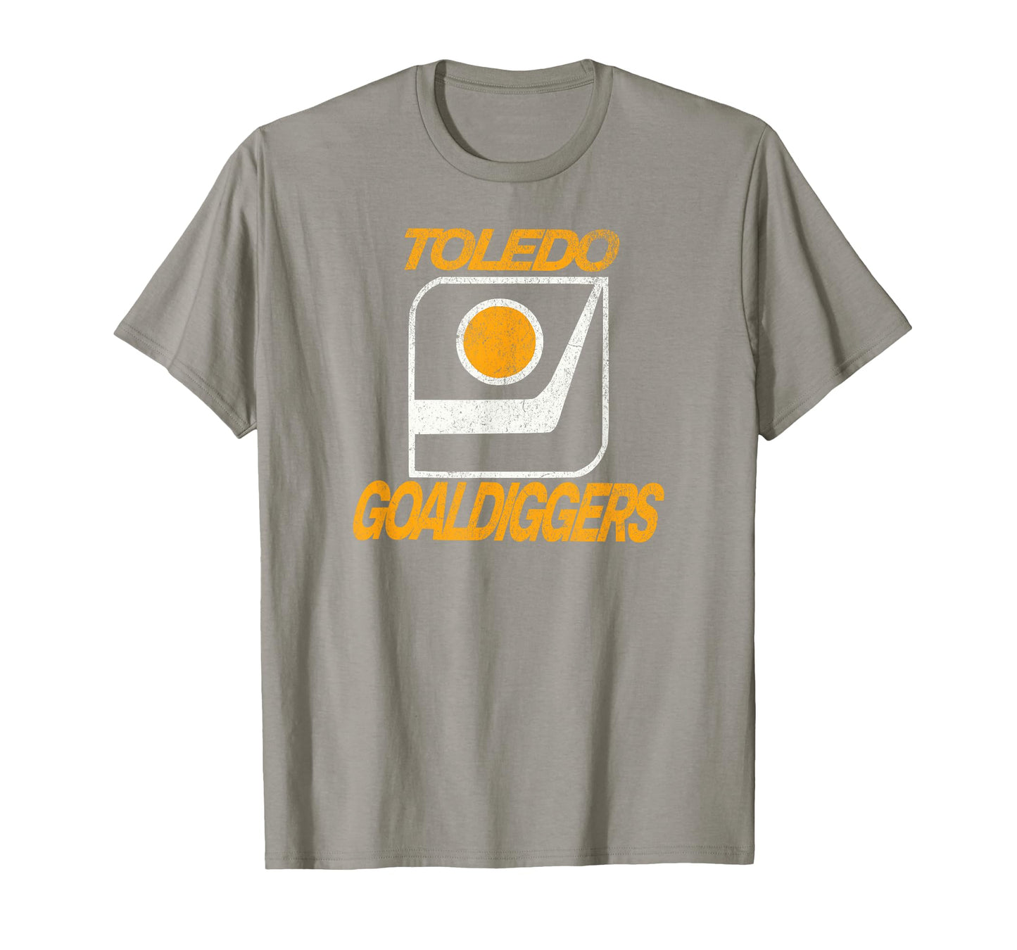 Defunct Hockey Team Toledo Goaldiggers Hockey T-Shirt
