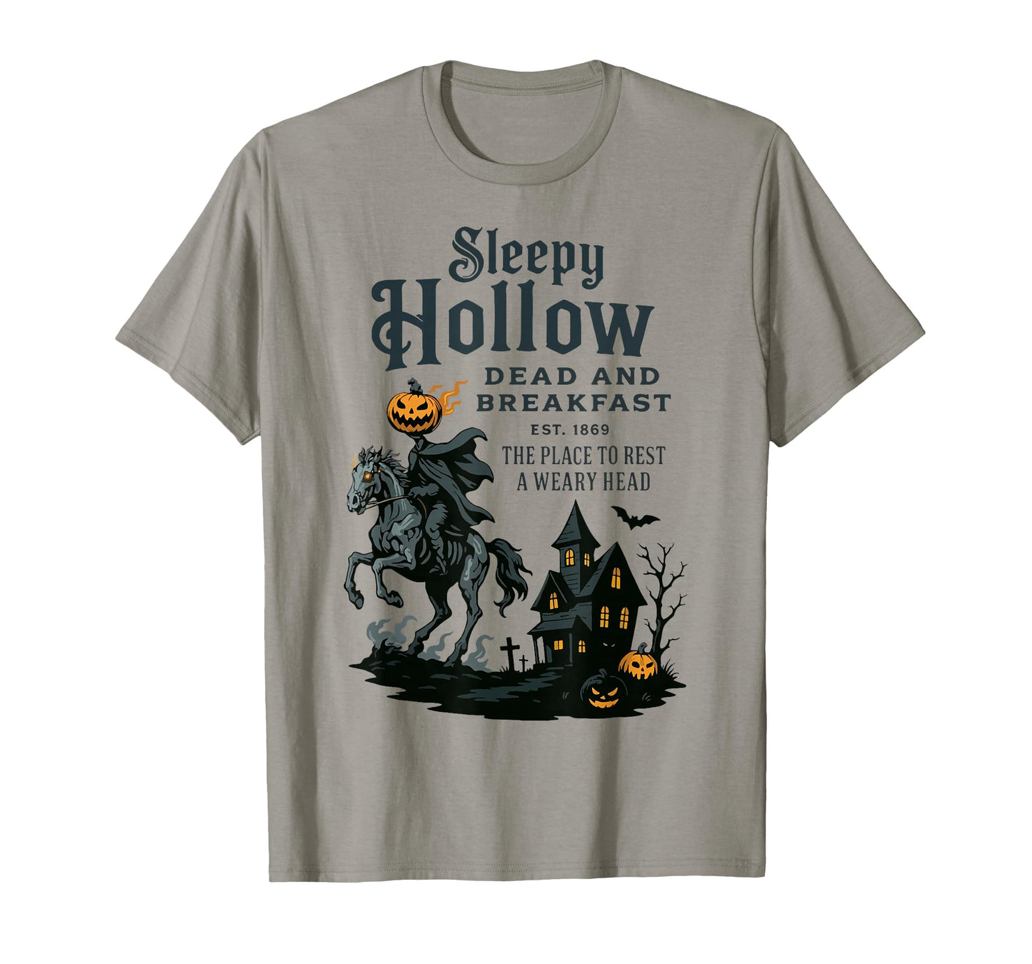 Horseman Halloween Sleepy Hollow Vintage Headless T-Shirt