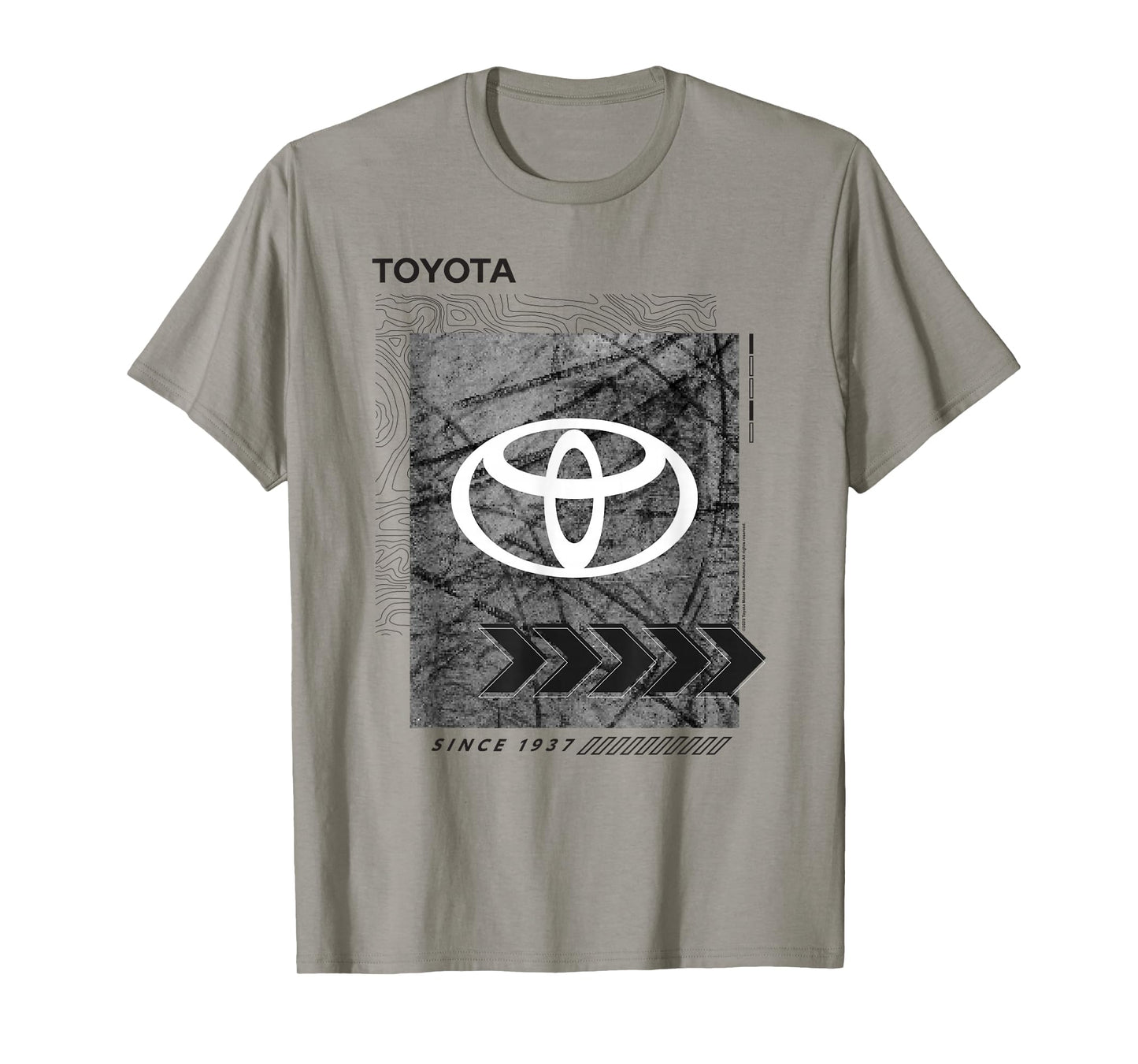 Toyota Epic Since 1937 Distressed Big Chest Poster T-Shirt