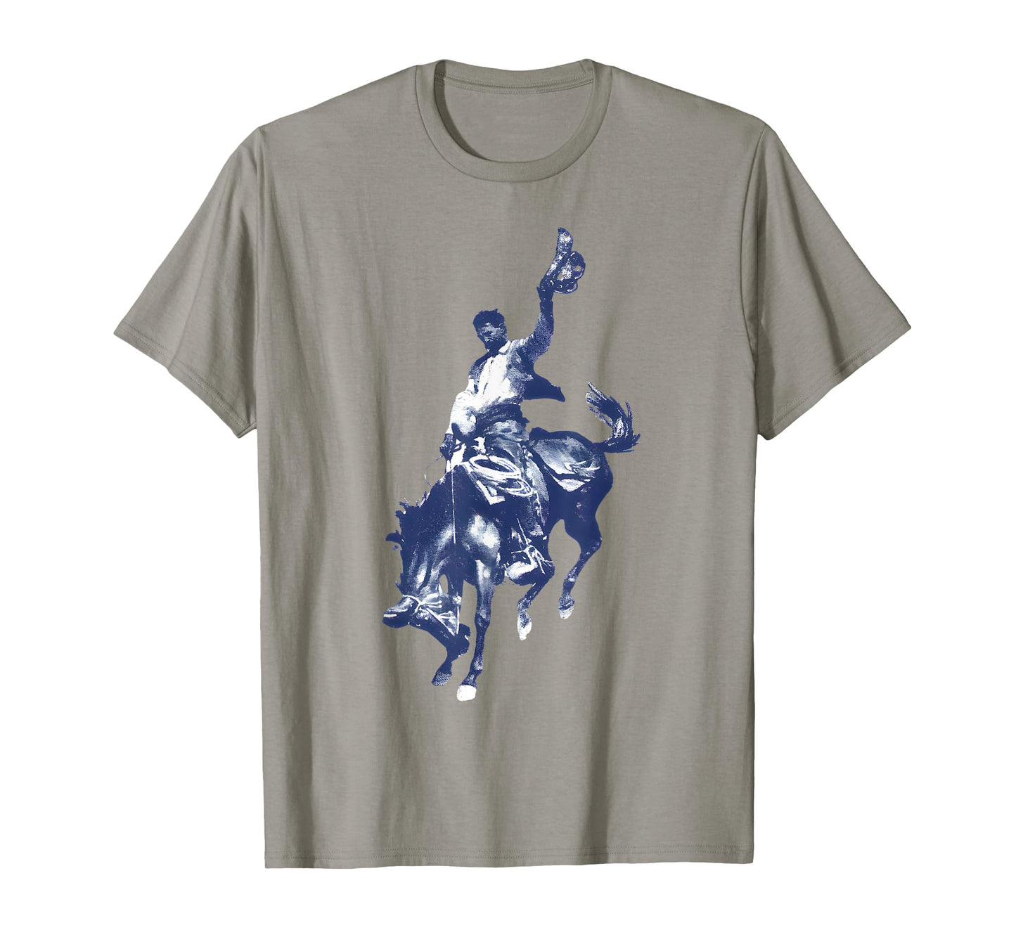 Cowboy Rodeo Horse Western Country Vintage Bronco Riding T-Shirt