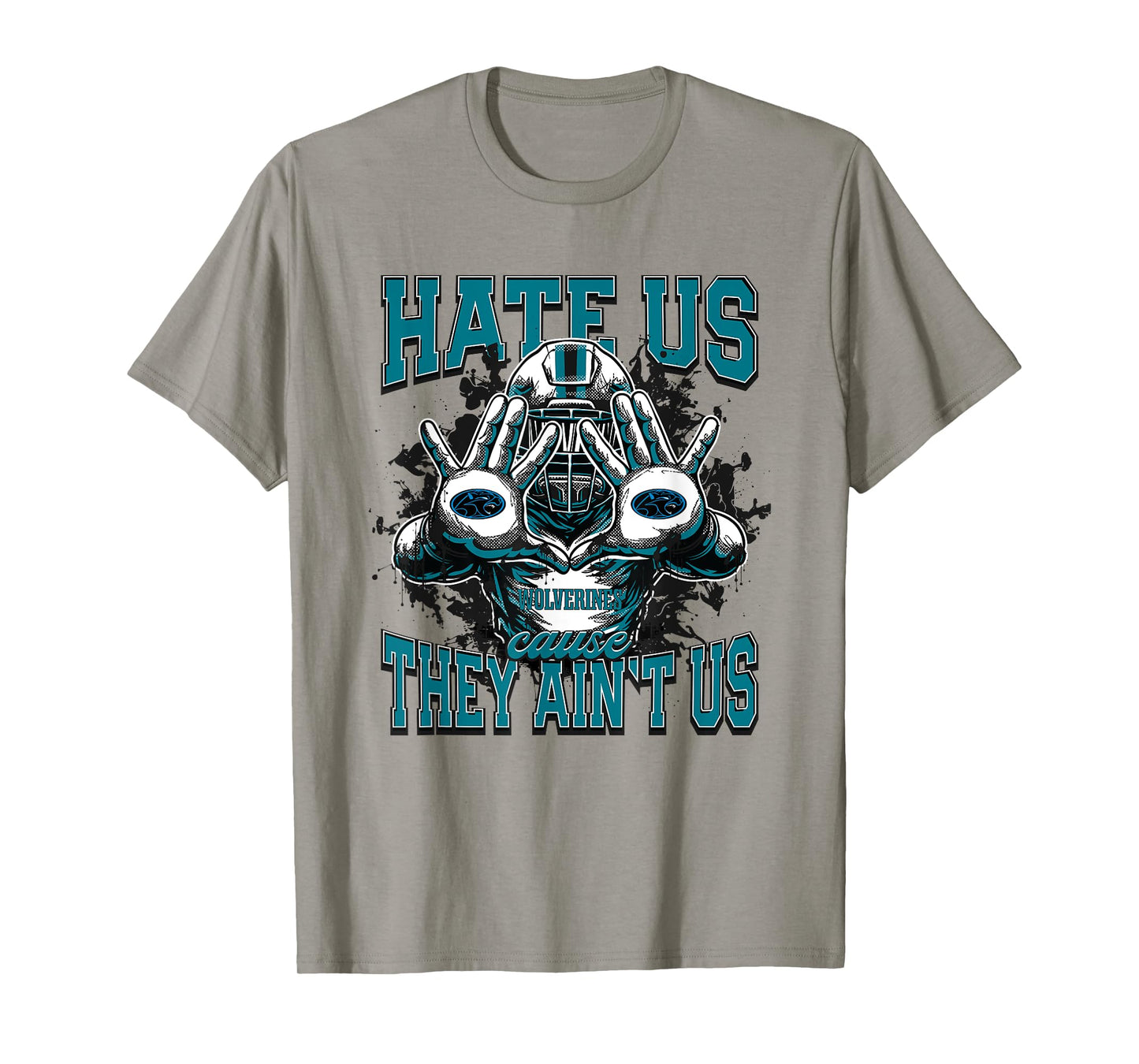 Woodland Hills Wolverines Logo Hate Us Cause They Ain't HS T-Shirt