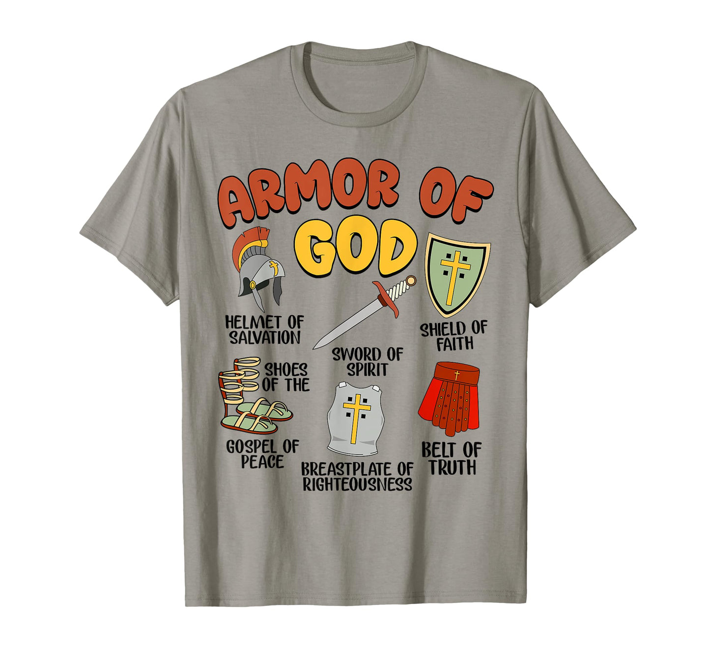 Armor of God Son Boy Christian I Love Jesus Save Bro Toddler T-Shirt