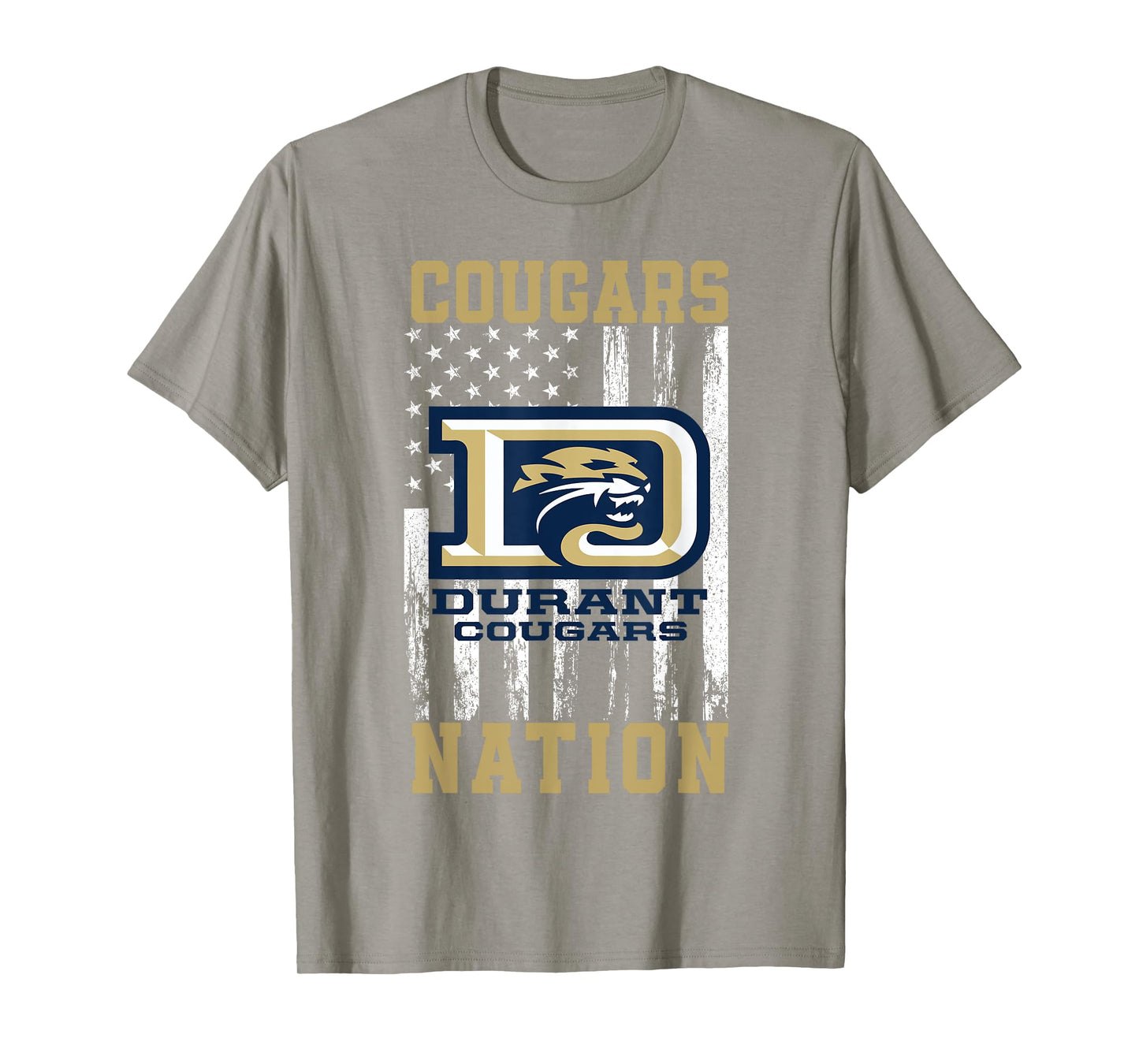 Durant Cougars Logo Nation HS T-Shirt