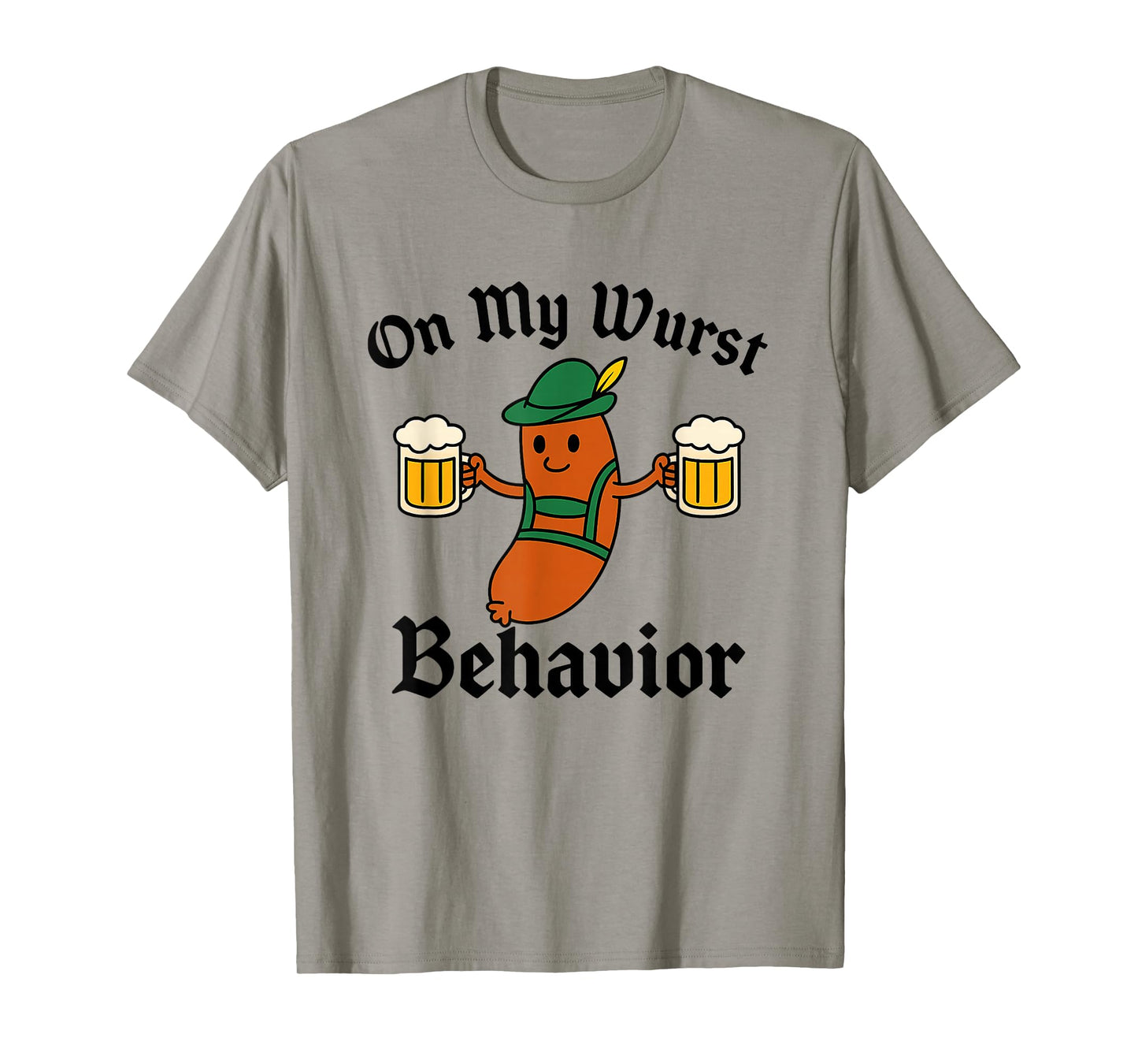 Funny Vintage Oktoberfest German Gifts Octoberfest Wurst T-Shirt