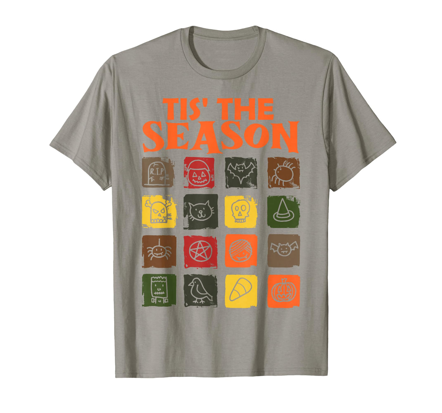 Halloween Vibes Spooky Season Pumpkin Witch Tis The Season T-Shirt