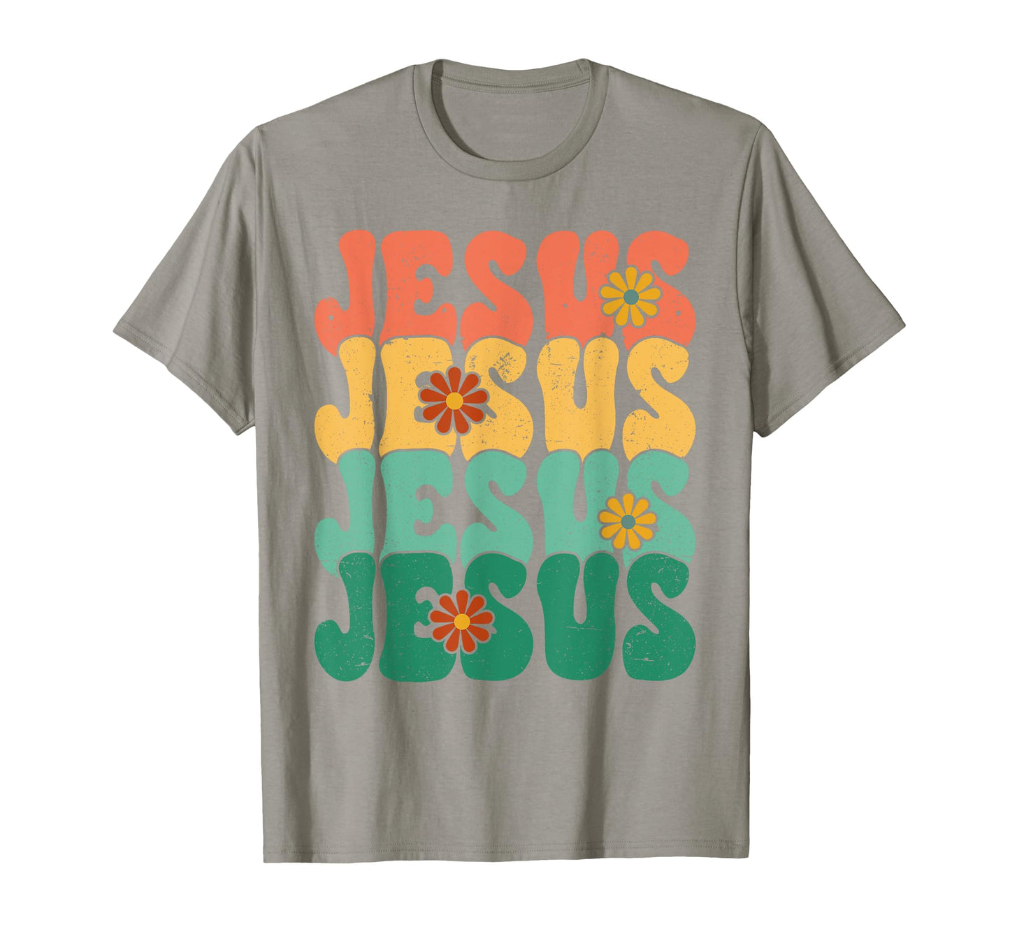 Christian Retro Jesus Religious Faith God 70s T-Shirt