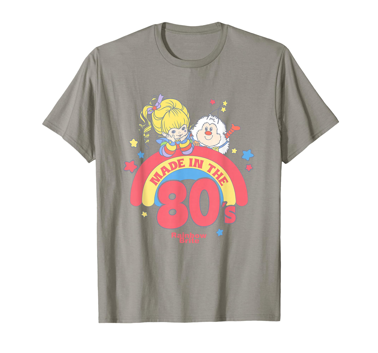 Rainbow Brite Me In The 80's Pastel Colors Retro Chest Logo T-Shirt