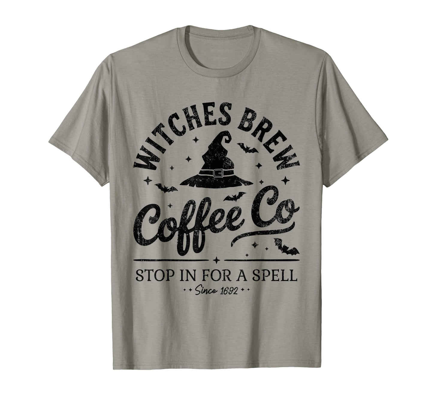 Witches Brew Coffee Co. Est 1692 Vintage The Halloween T-Shirt