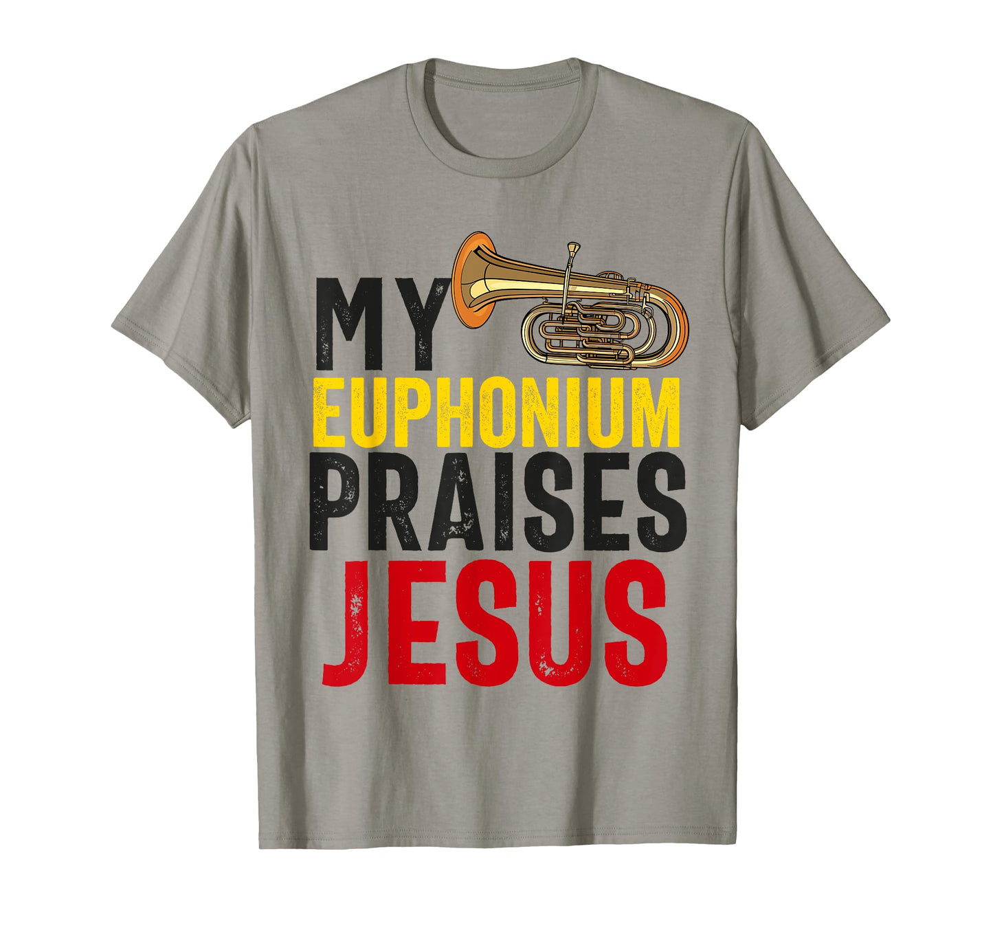 Christian Euphonium Player For Men Women Jesus Euphonist T-Shirt