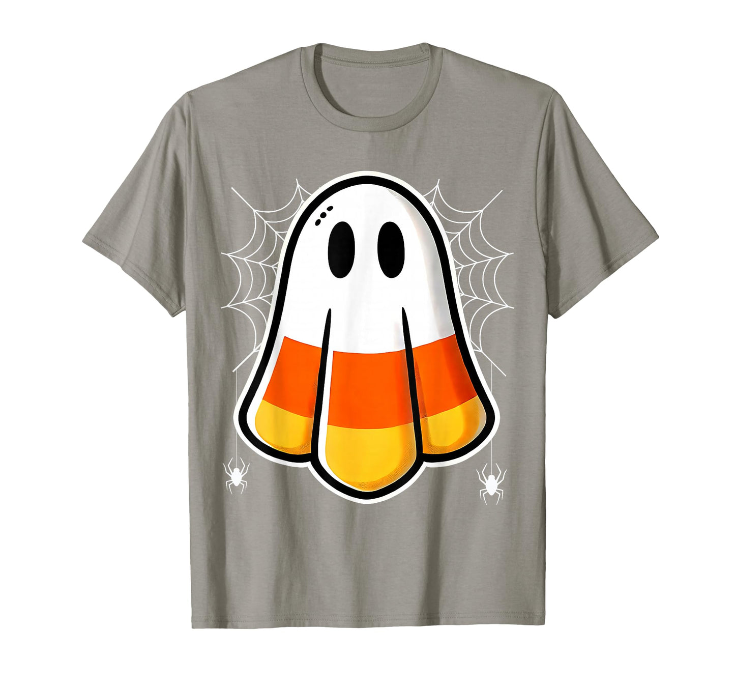 Funny Candy Corn Ghost Halloween Costume KIds Boys Girls T-Shirt
