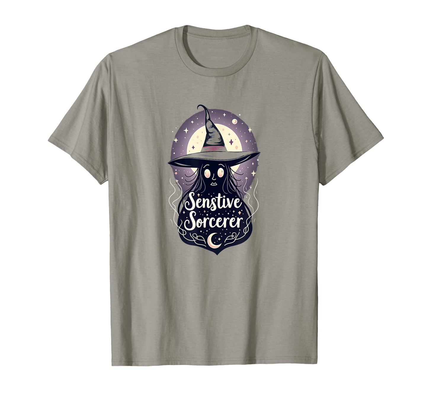 Halloween Personality Types: Sensitive Sorcerer Magical Art T-Shirt
