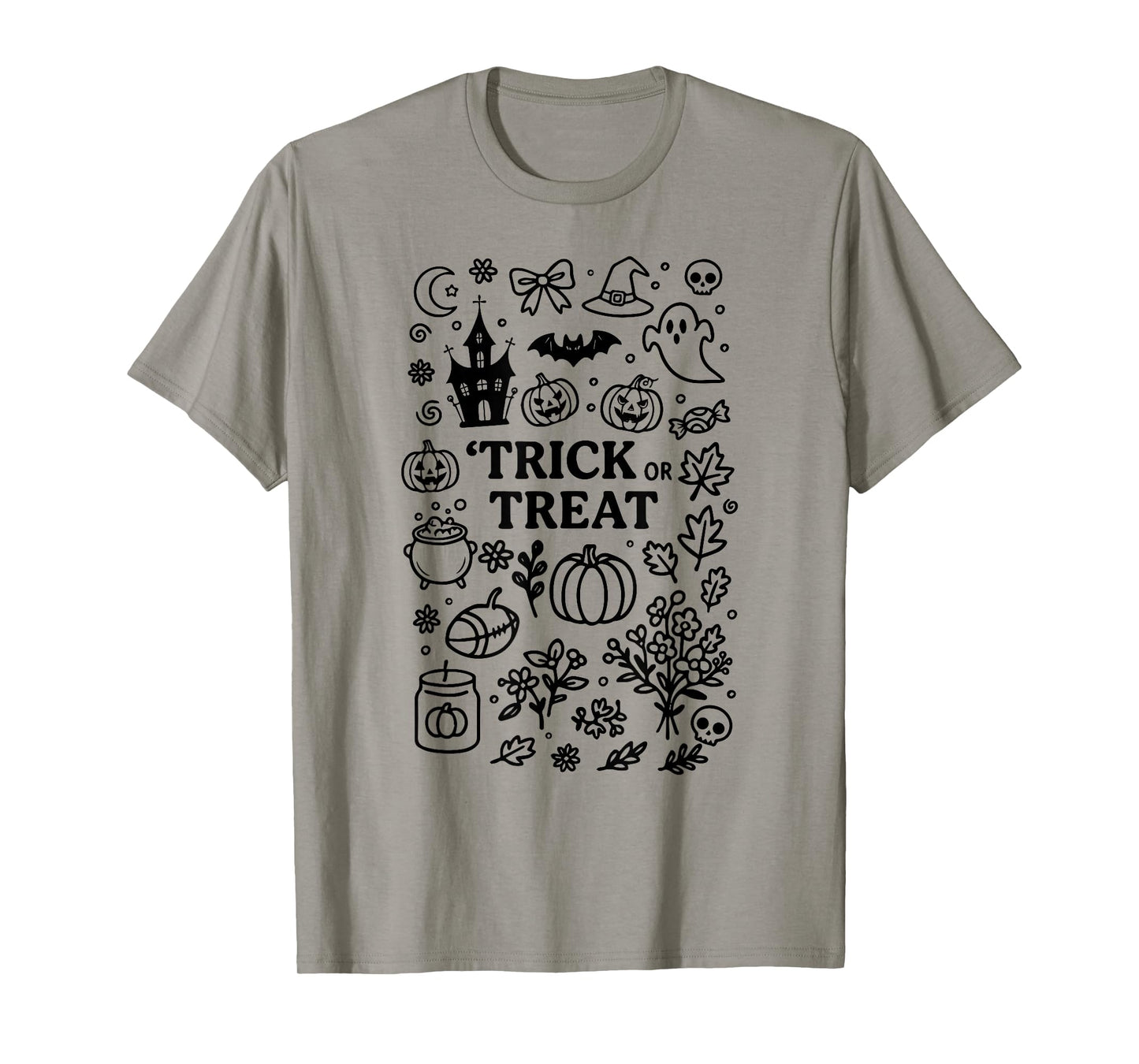 Pumpkin Halloween Doodle Costume Halloween Costume T-Shirt