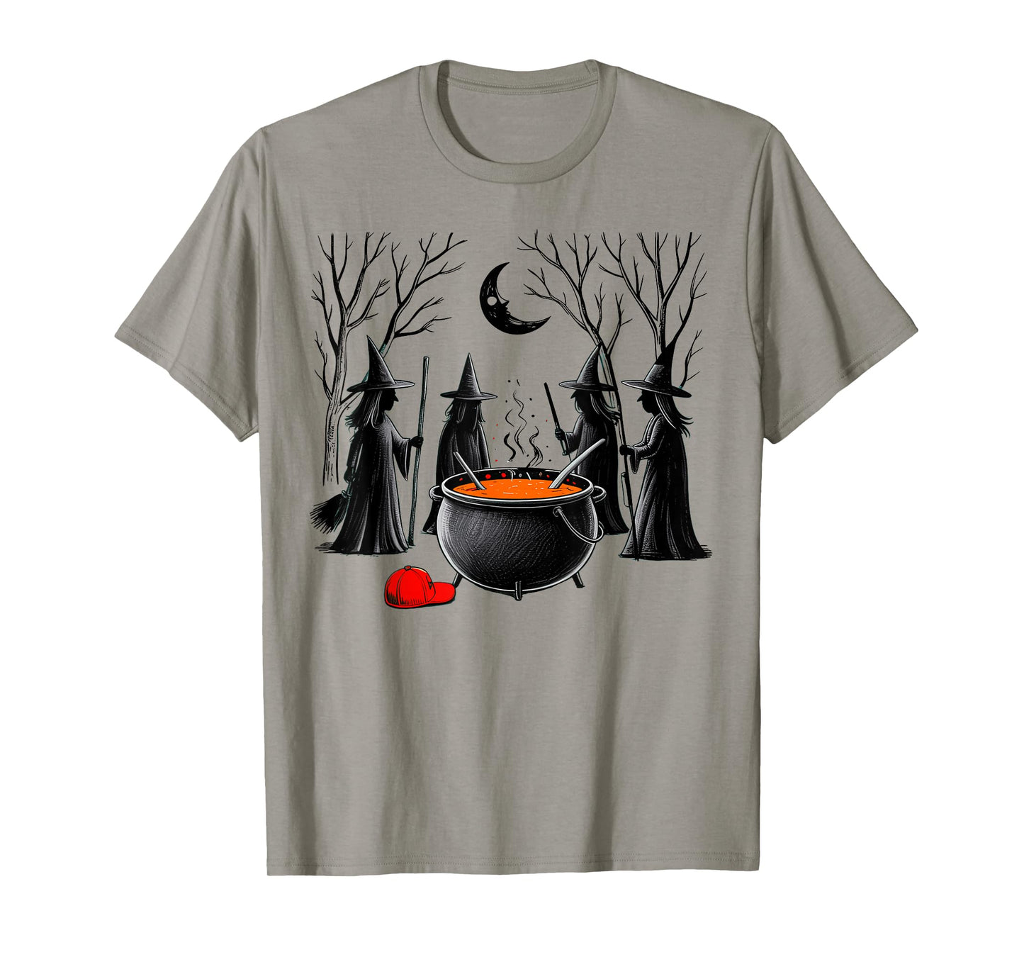 Spooky Witch Halloween T-Shirt