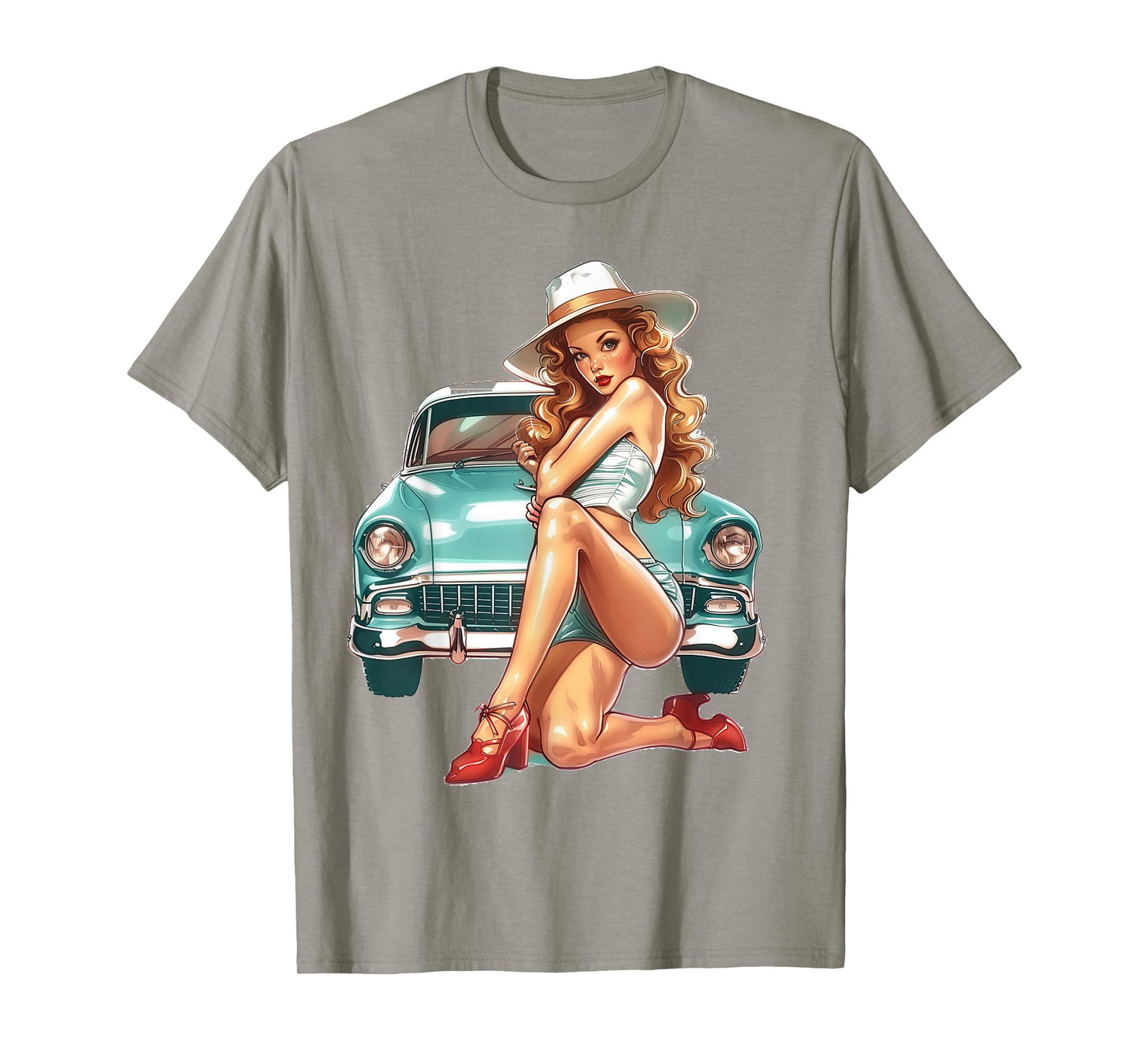 Pinup Girl Pin Up Vintage Retro girls T-Shirt