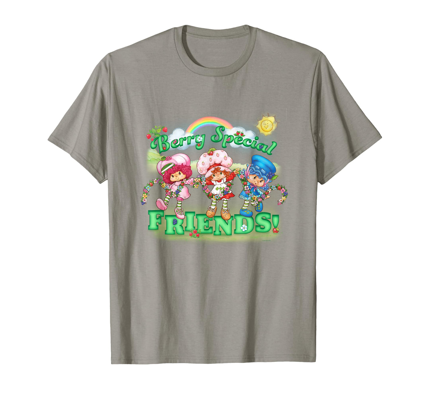 Strawberry Shortcake Berry Special Friends Floral T-Shirt