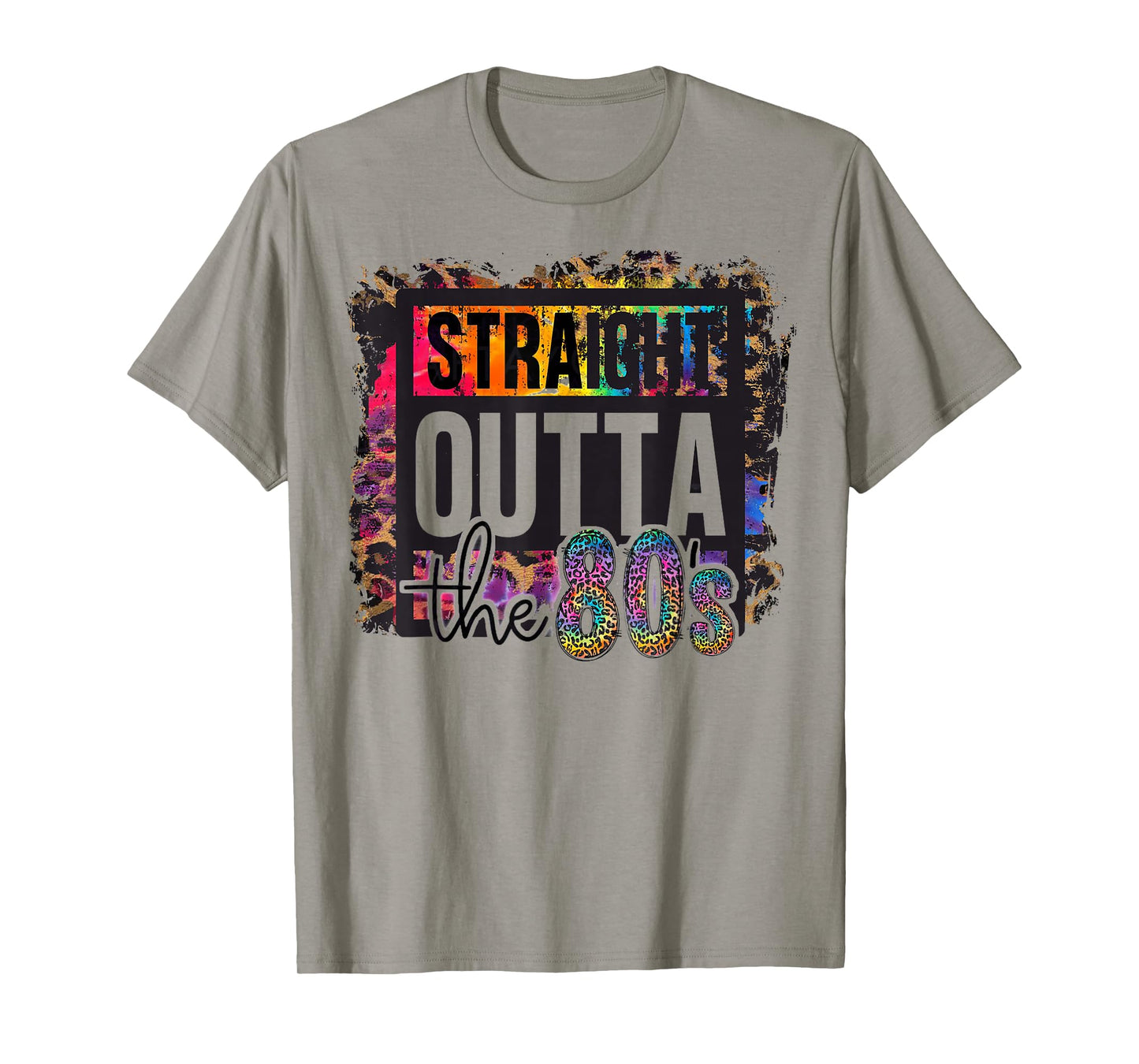 Straight Outta The 80s I Love The 80's 1980s Eighties Party T-Shirt