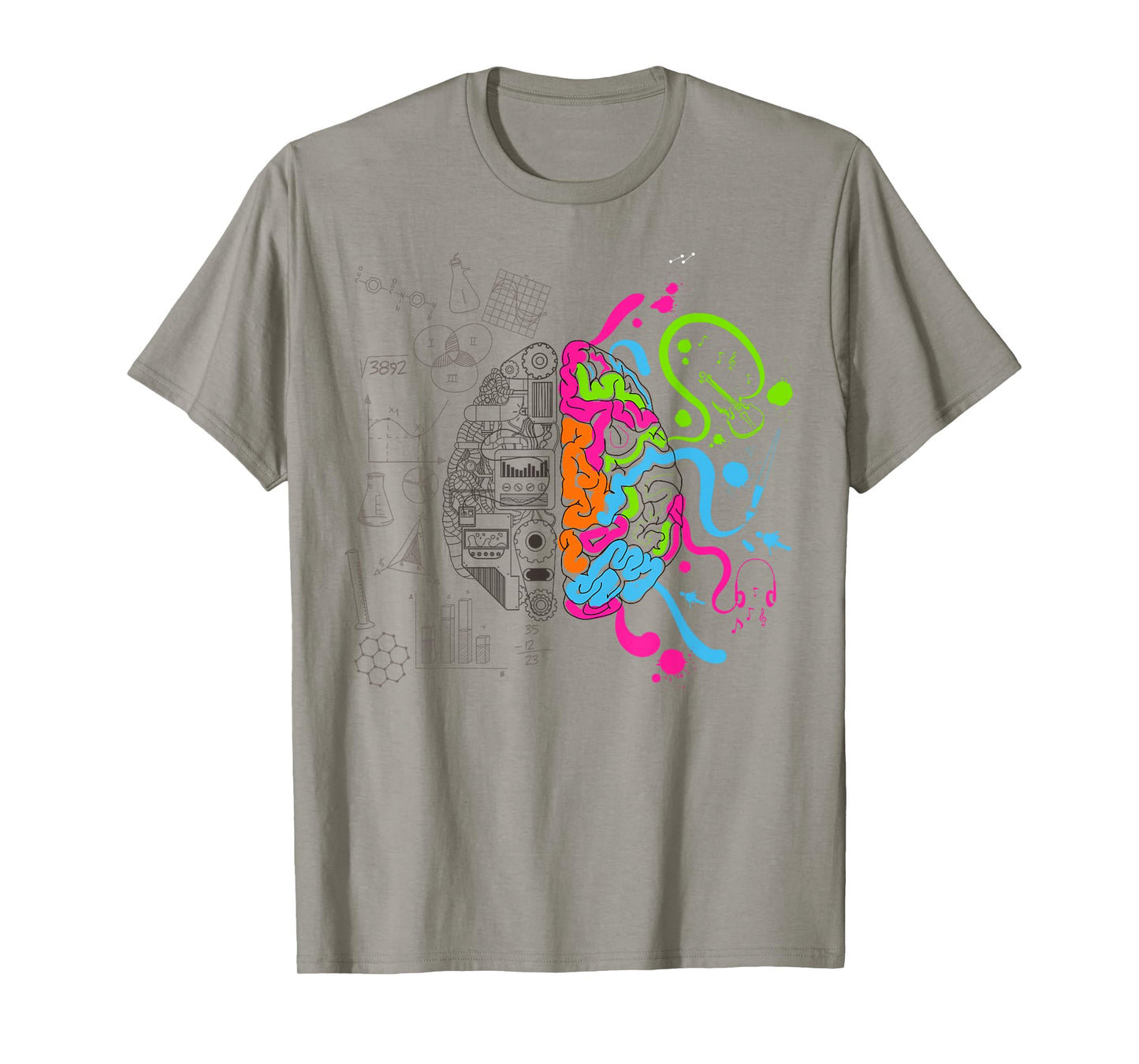 BRAIN POWER T-Shirt Knowledge Intelligence Smart Shirt T-Shirt