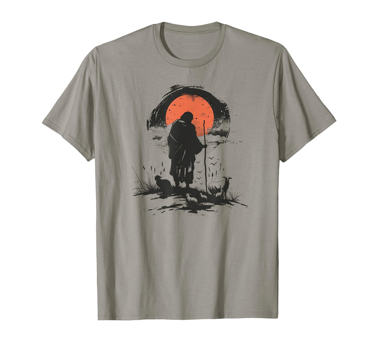 Shepherd Jesus and his flock T-Shirt