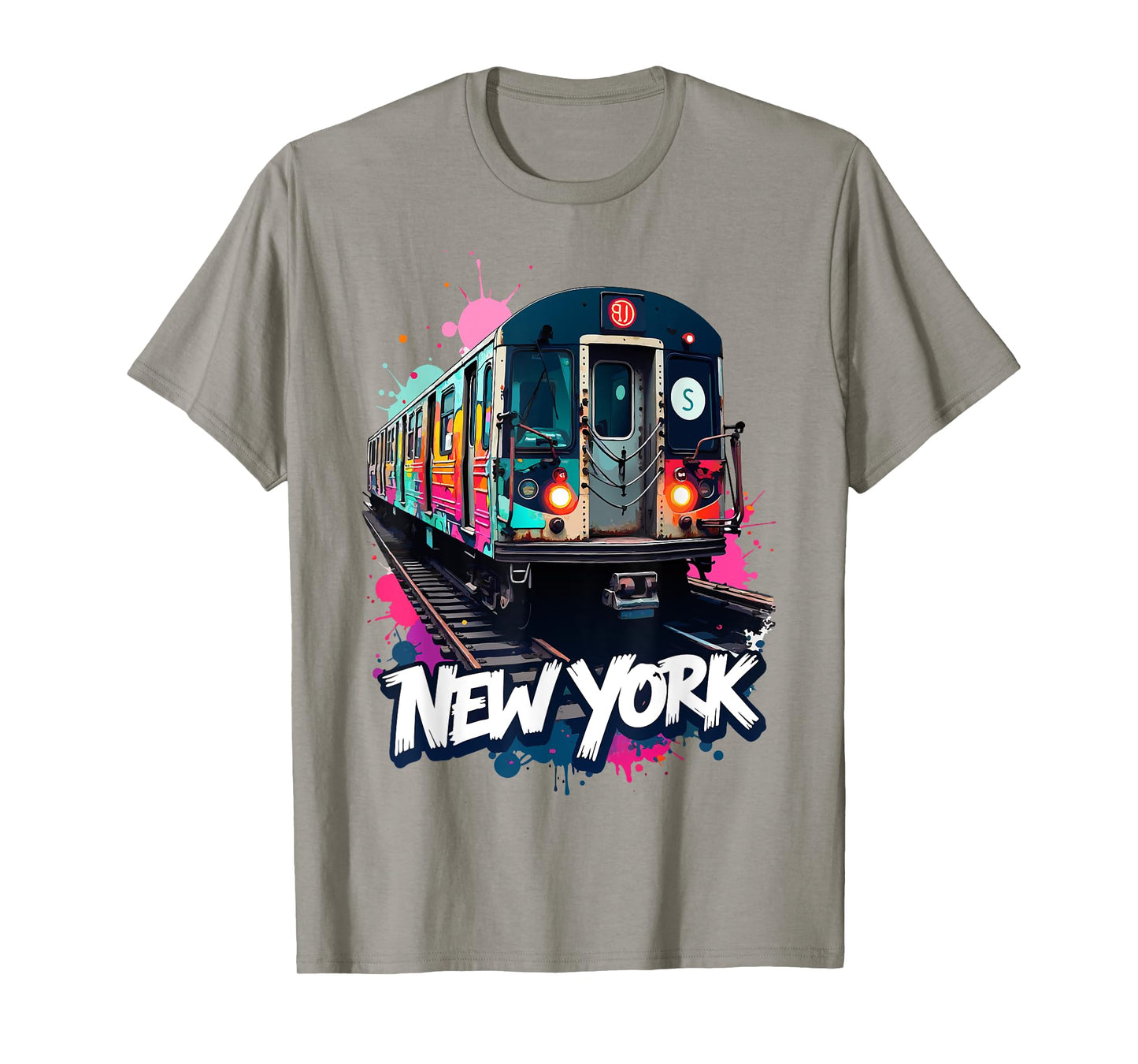 Vintage NYC Graffiti Subway Style with 1980s City Vibe T-Shirt