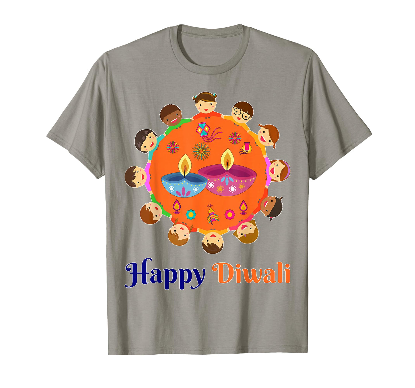 Toddler Diwali-Shirt Kid Men Women Family Hindu Happy Diwali T-Shirt